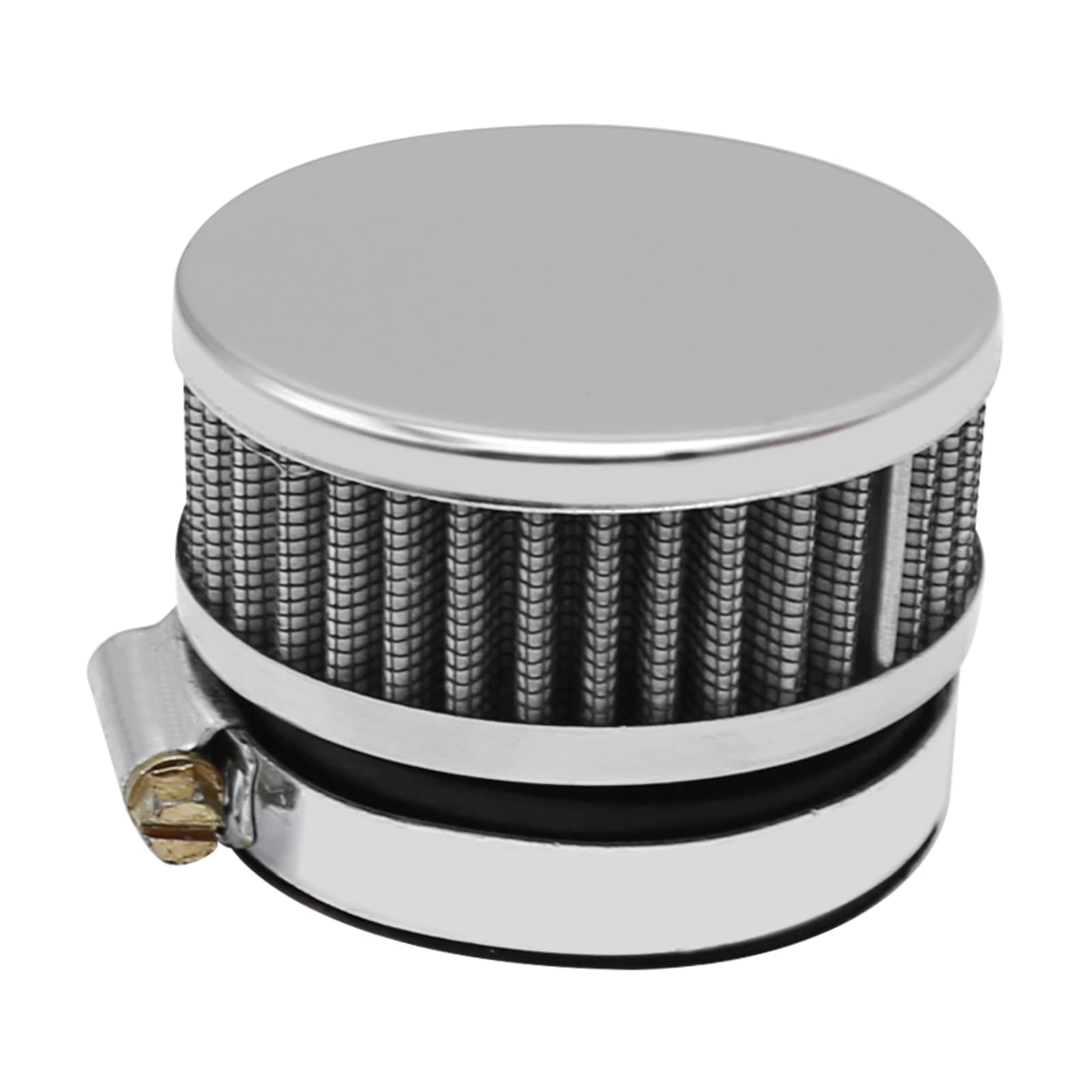Stainless Steel Air Intake Filter With Clamp Fits For Motorcycle Scooter 48Mm-52Mm, 58Mm (48Mm-52Mm)