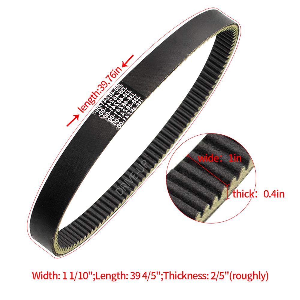 Drive-Up Golf Cart Drive Belt For Yamaha G2 G8 G11 G14 G16 G20 G21 G22 G29 Oem# J38-46241-00