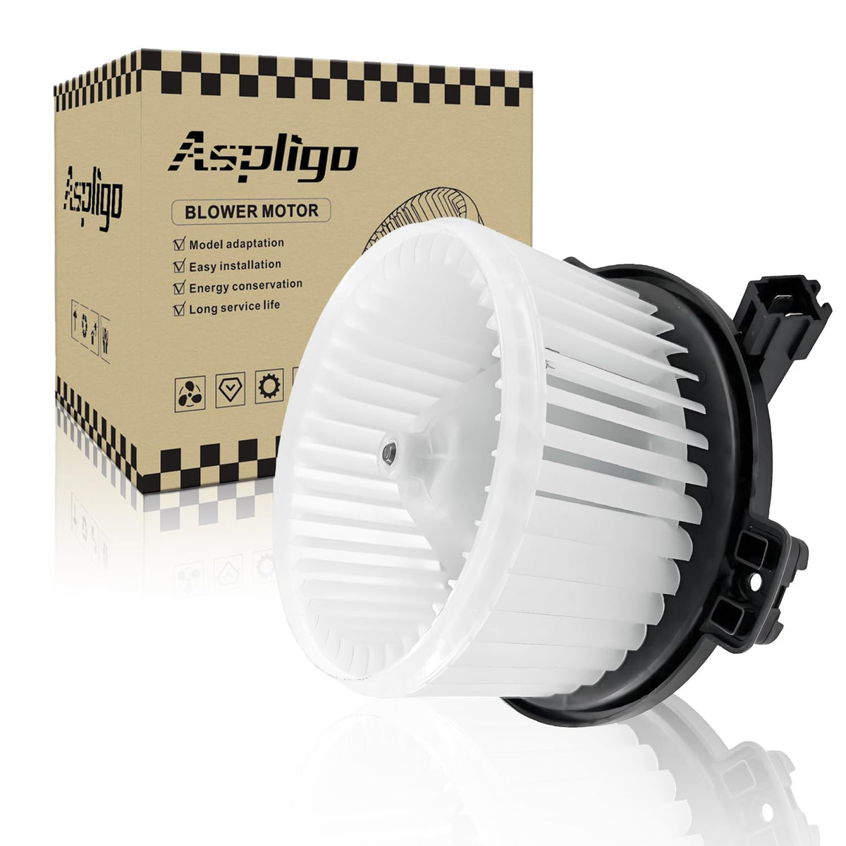 Aspligo 700011 Ac Heater Blower Motor Fan Assembly Fit For Jeep Grand Cherokee 1999 2000 2001 5012701Ab, 5015860Aa