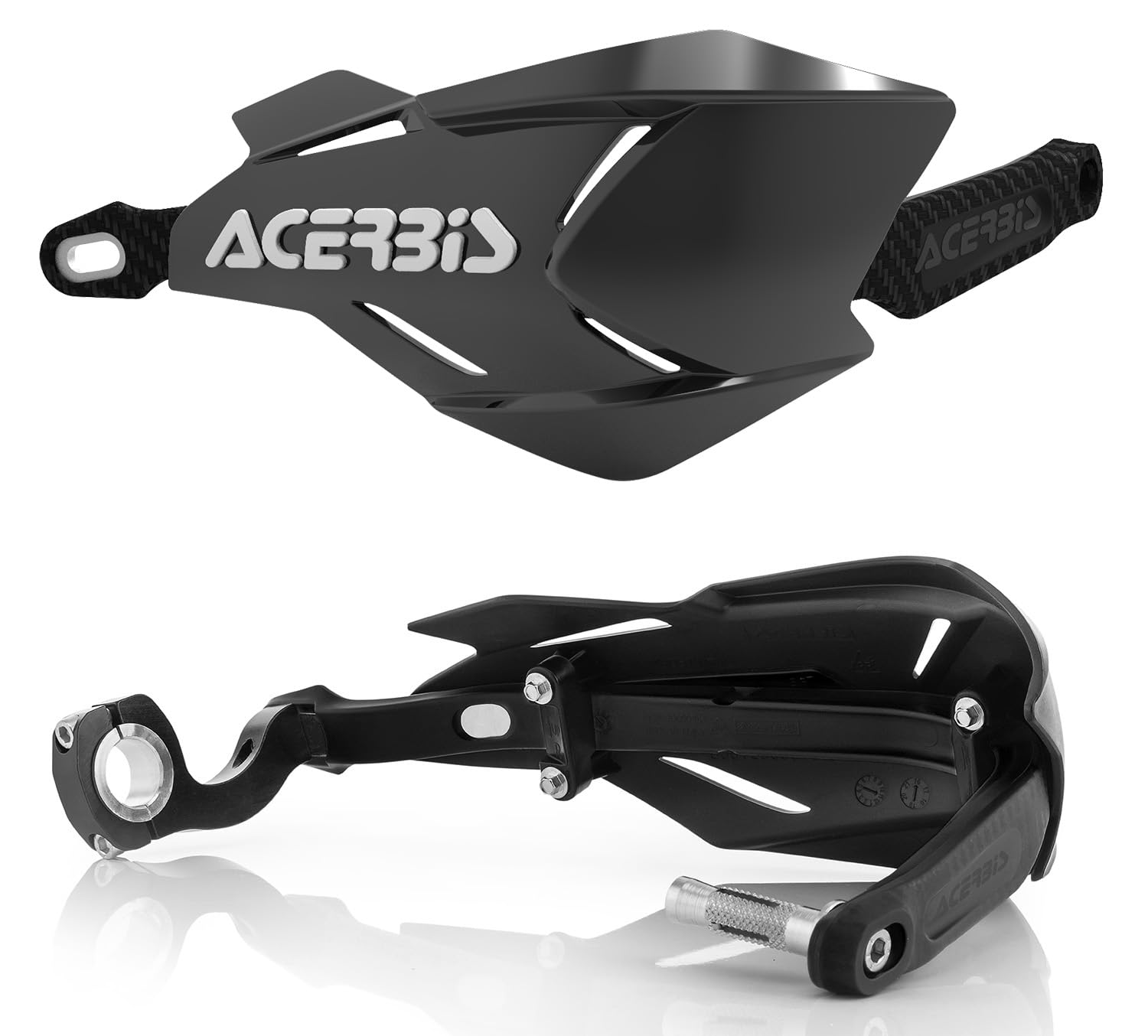 Acerbis X-Factory Handguards (Black/Black)