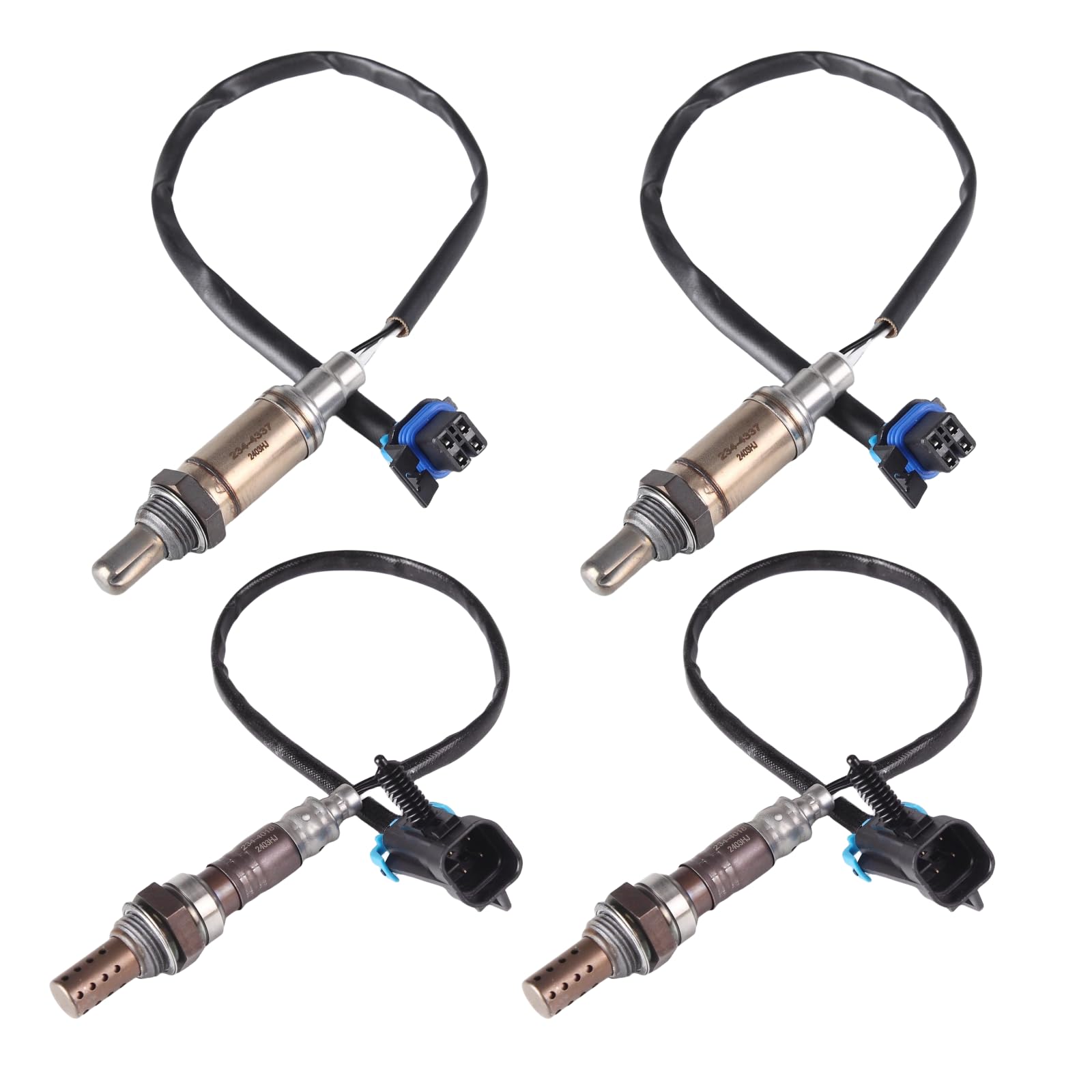 O2 Oxygen Sensor Downstream Upstream Compatible with 2006-2007 Chevy Silverado 1500 Avalanche Suburban Tahoe Replace 234-4018 23