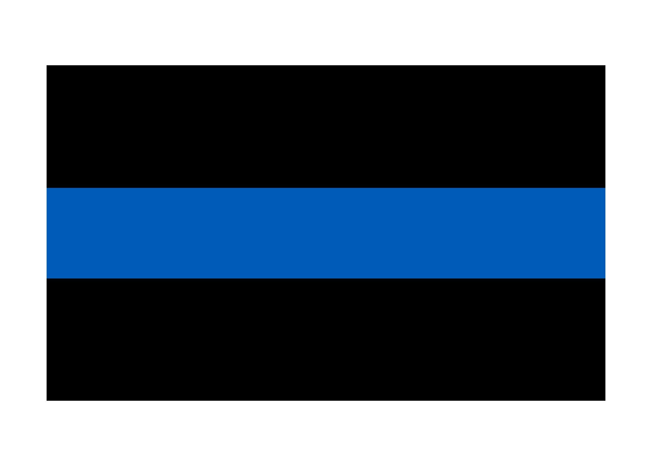 Rogue River Tactical Thin Blue Line Blue Lives Matter Sticker Vinyl Decal Support Of Police And Law Enforcement Officers 6 Pack