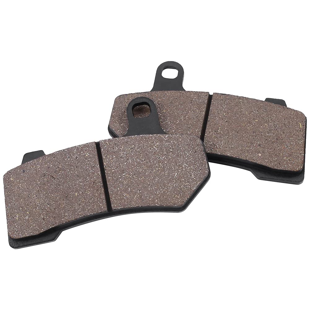 Cyleto Front and Rear Brake Pads for HARLEY DAVIDSON Touring FLHTC Electra Glide Classic 2008-2012 / FLHTCU Ultra Classic Electr