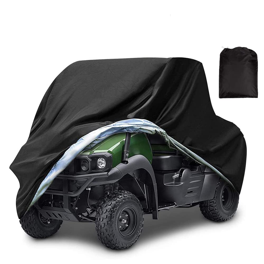 Vvhooy Utv Cover Waterproof Heavy Duty,All Weather Storage Utility Vehicle Cover WBCARB07BFV94XZ