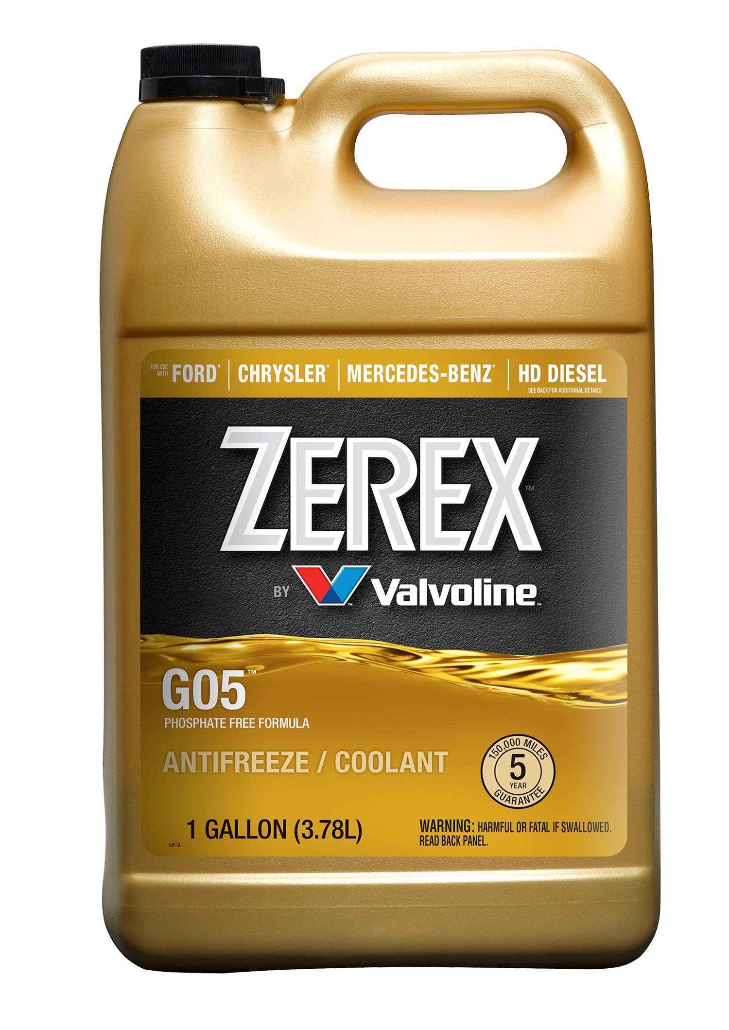 Zerex G05 Phosphate Free Concentrate Antifreeze/Coolant 1 Ga