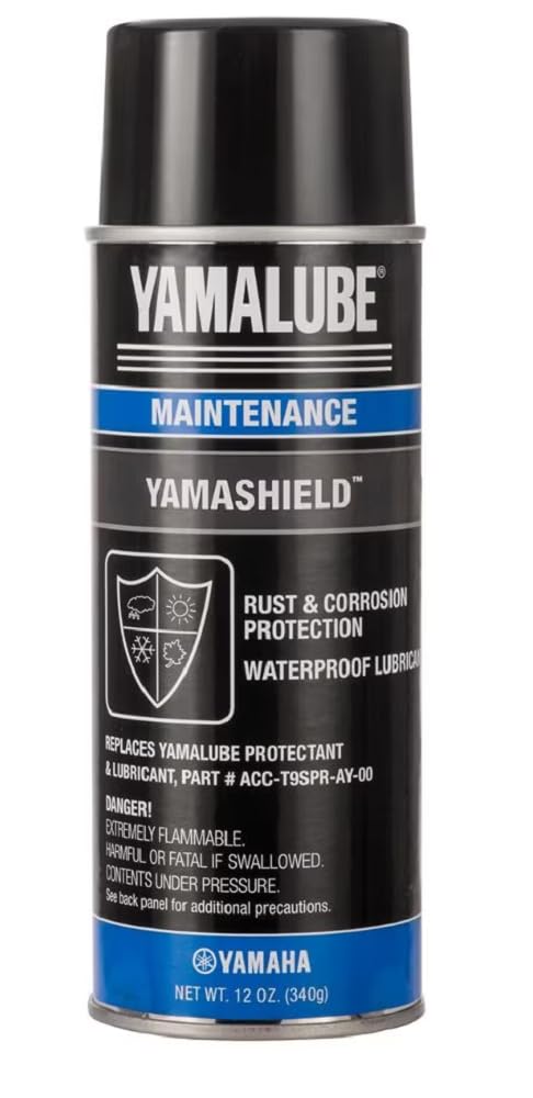 Yamaha Original Oem Yamalube Acc-Yamsh-Ld-00 Rust And Corrosion Protection Waterproof Lubricant Yamalube Oem - (1) 12 Oz Spray Cans…