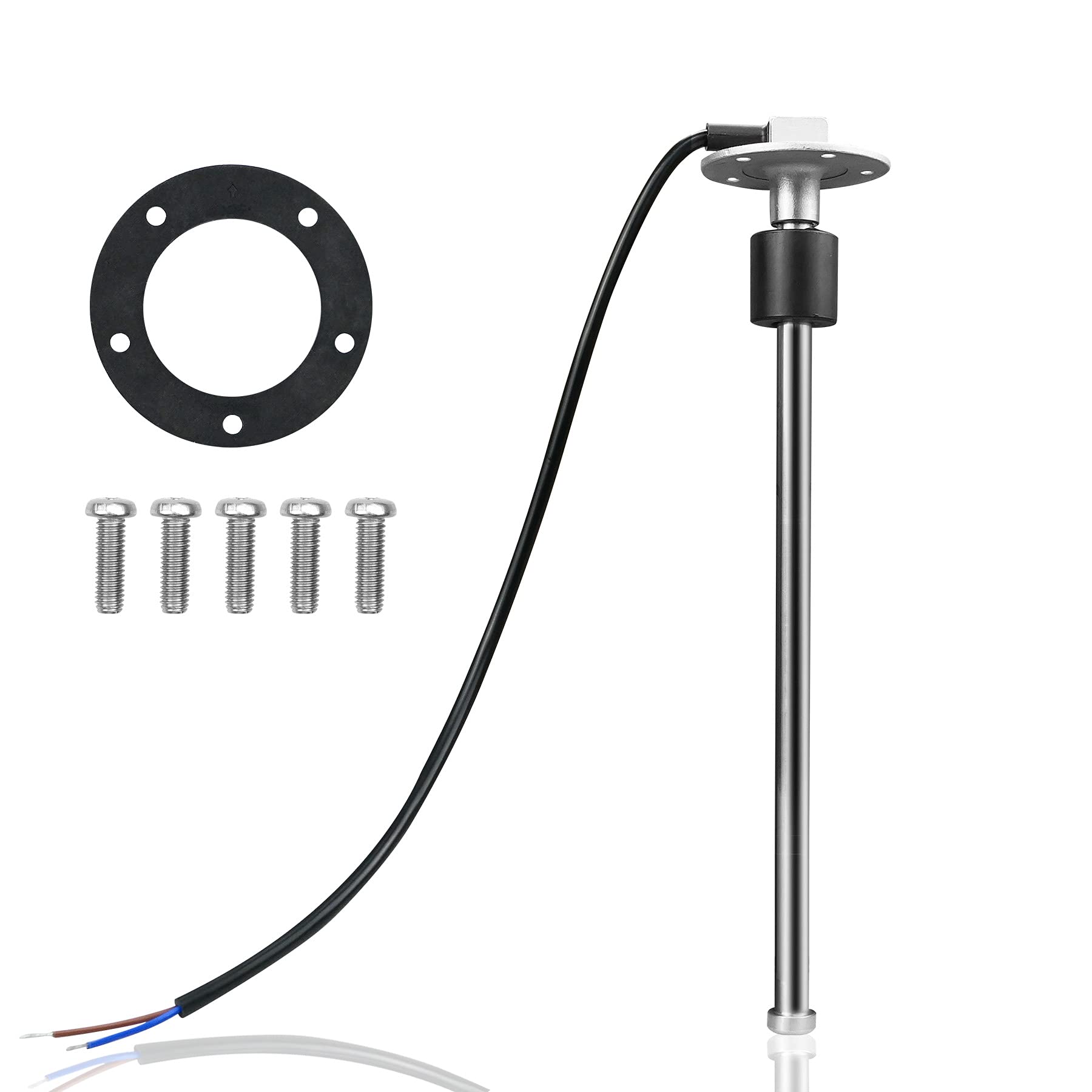 240-33 Ohms 11''(275Mm) Fuel Level Sending Unit For Marine Boat Truck Car Fuel Water Level Gauge Sensor Stainless Steel Fuel Gas