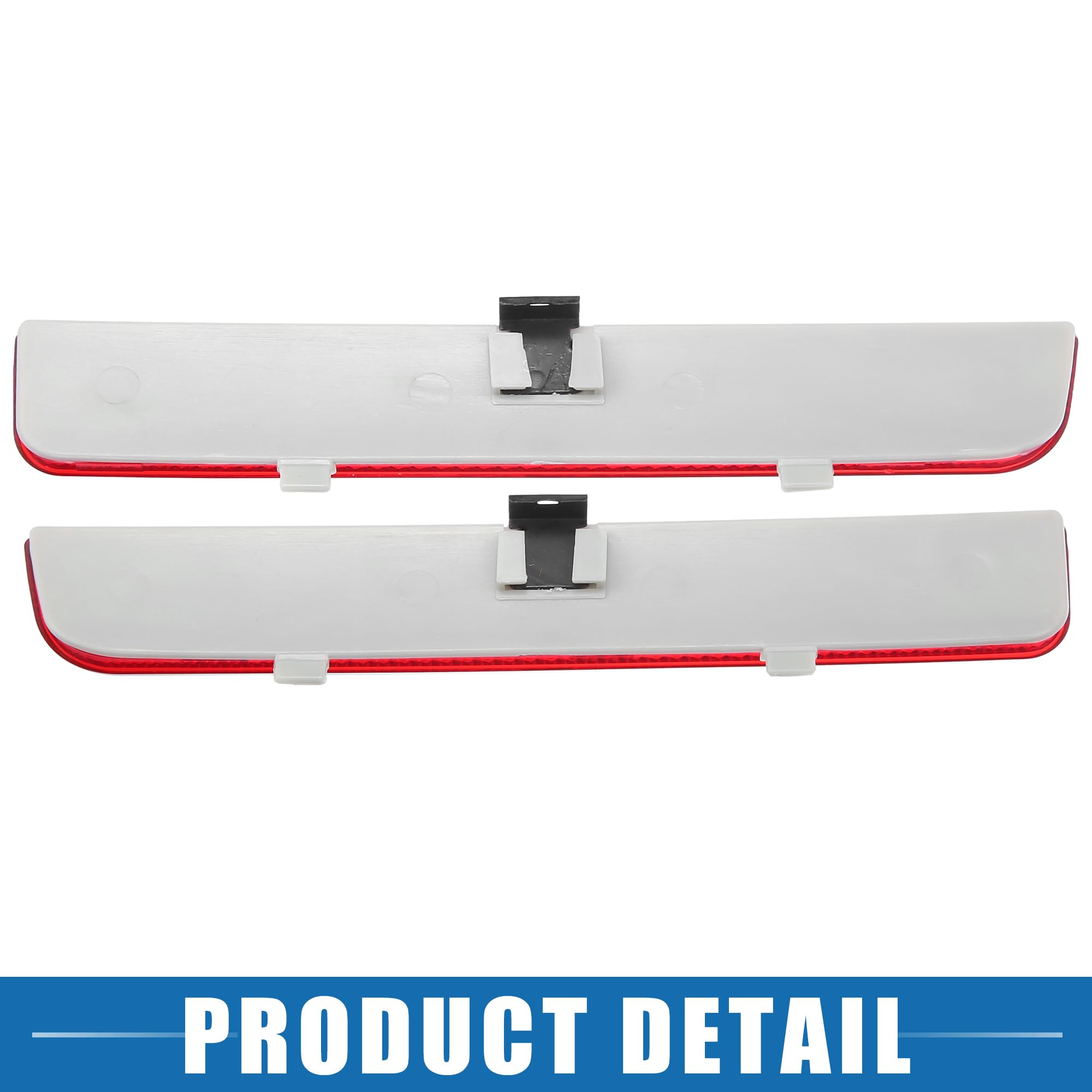 A ABSOPRO Rear Left Reflector Strip No.LR006349/LR006348 Bumper Reflective Cover Trim for Land Rover for Range Rover 2003-2012 1