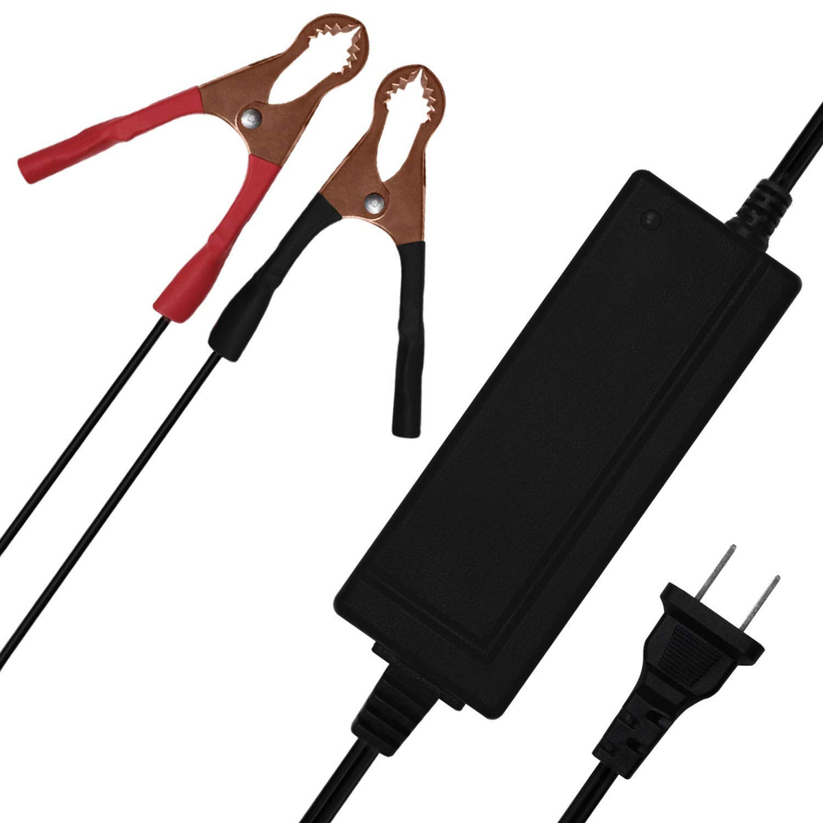 Mighty Max Battery 12 Volt 2 Amp SLA Battery Charger and Maintainer (12V 2ah)