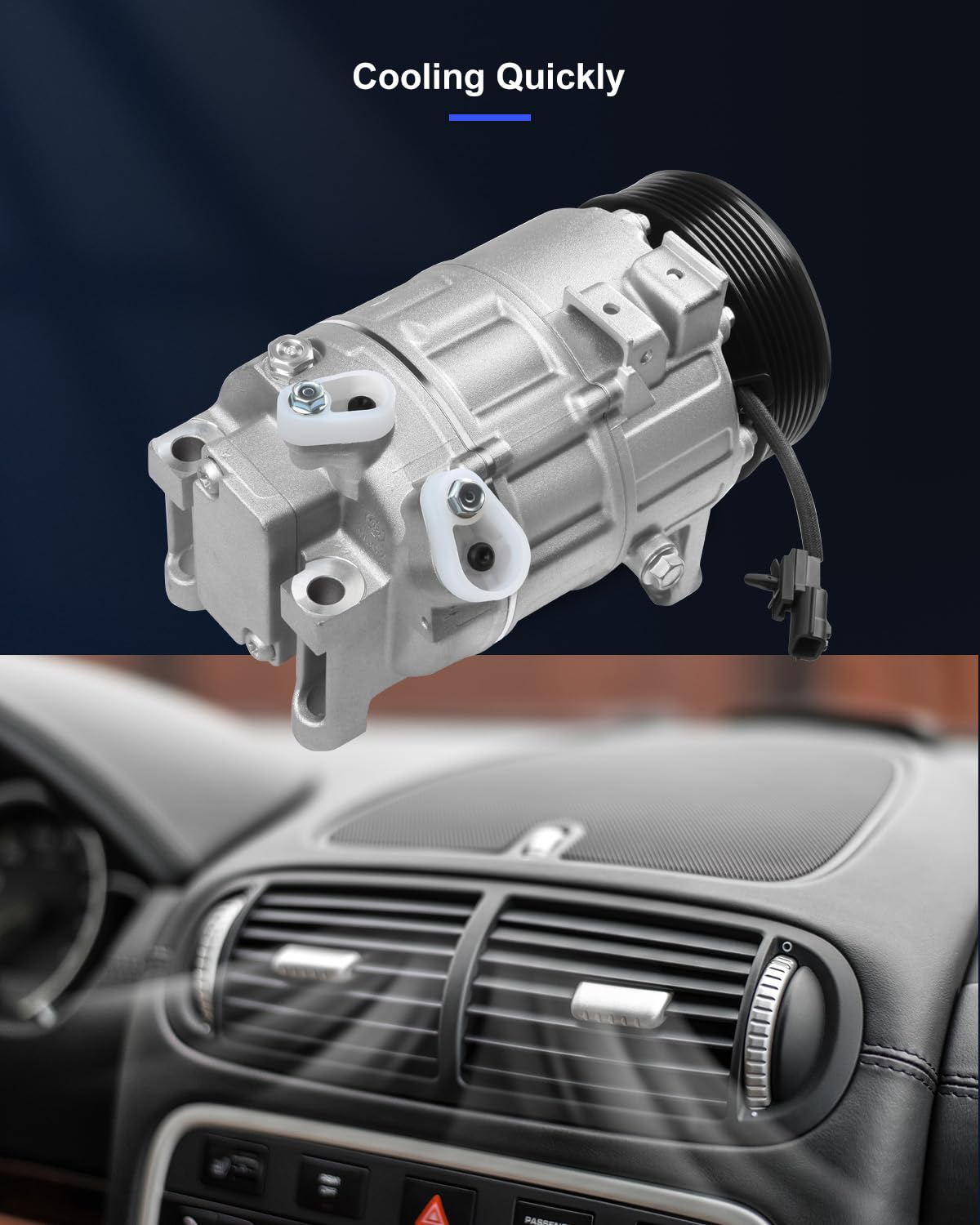 Eccpp Ac Compressor 2007-2019 For Infiniti Qx60 For Nissan Altima For Nissan Pathfinder 3.5L