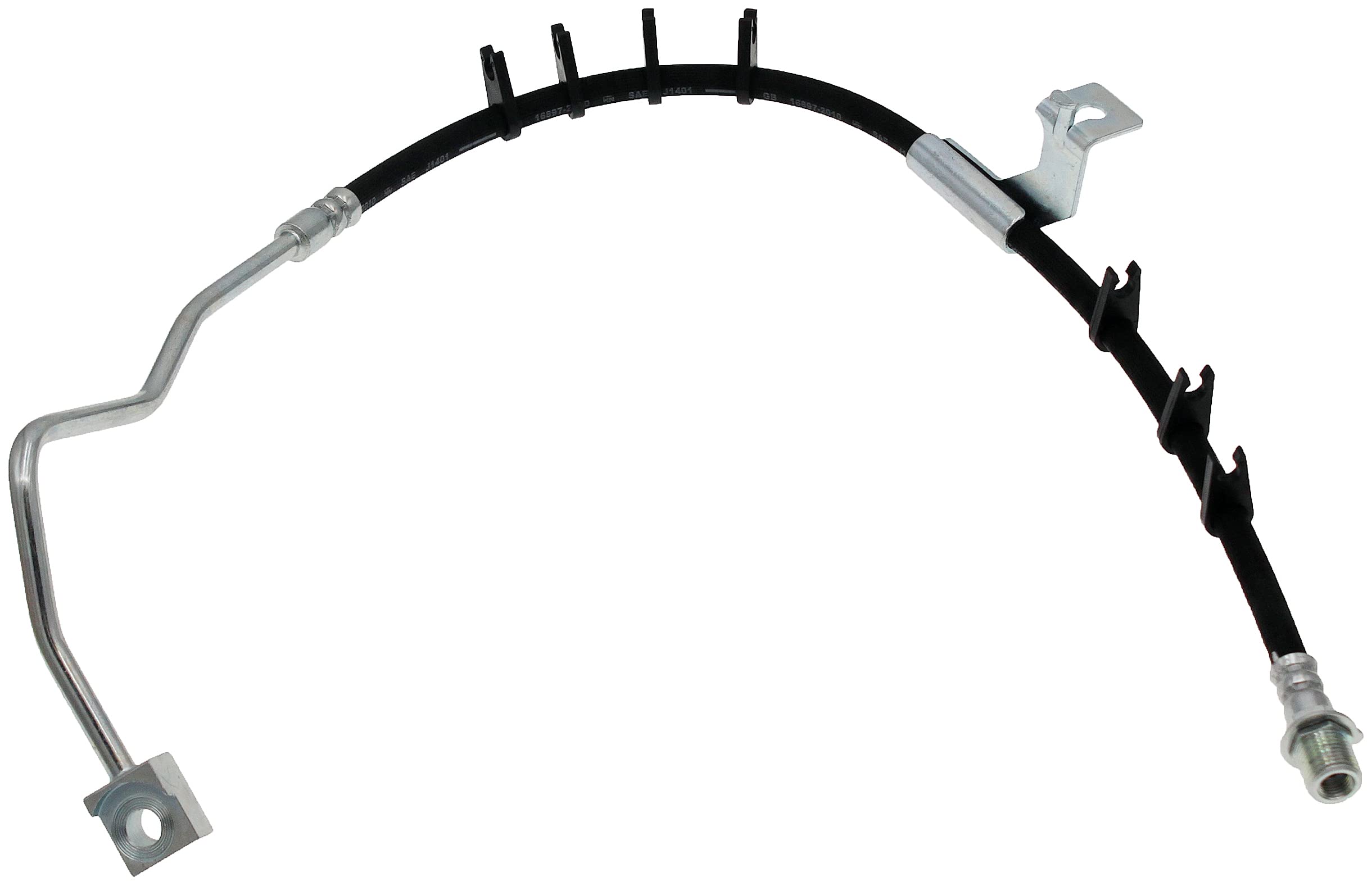 Dorman H622136 Front Driver Side Brake Hydraulic Hose Compatible With Select Chevrolet/Gmc Models