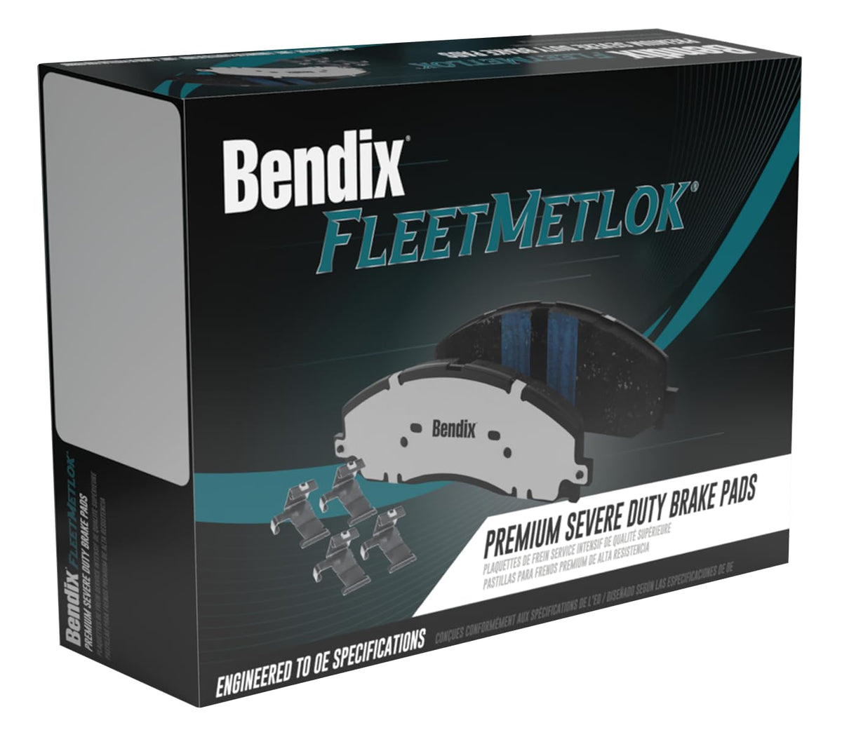 Bendix Fleet Metlok Mkd786Afm Brake Pads For Blue Bird All American,Tc,Fleetwood Bounder,Bounder Anniversary Edition,Classic,For