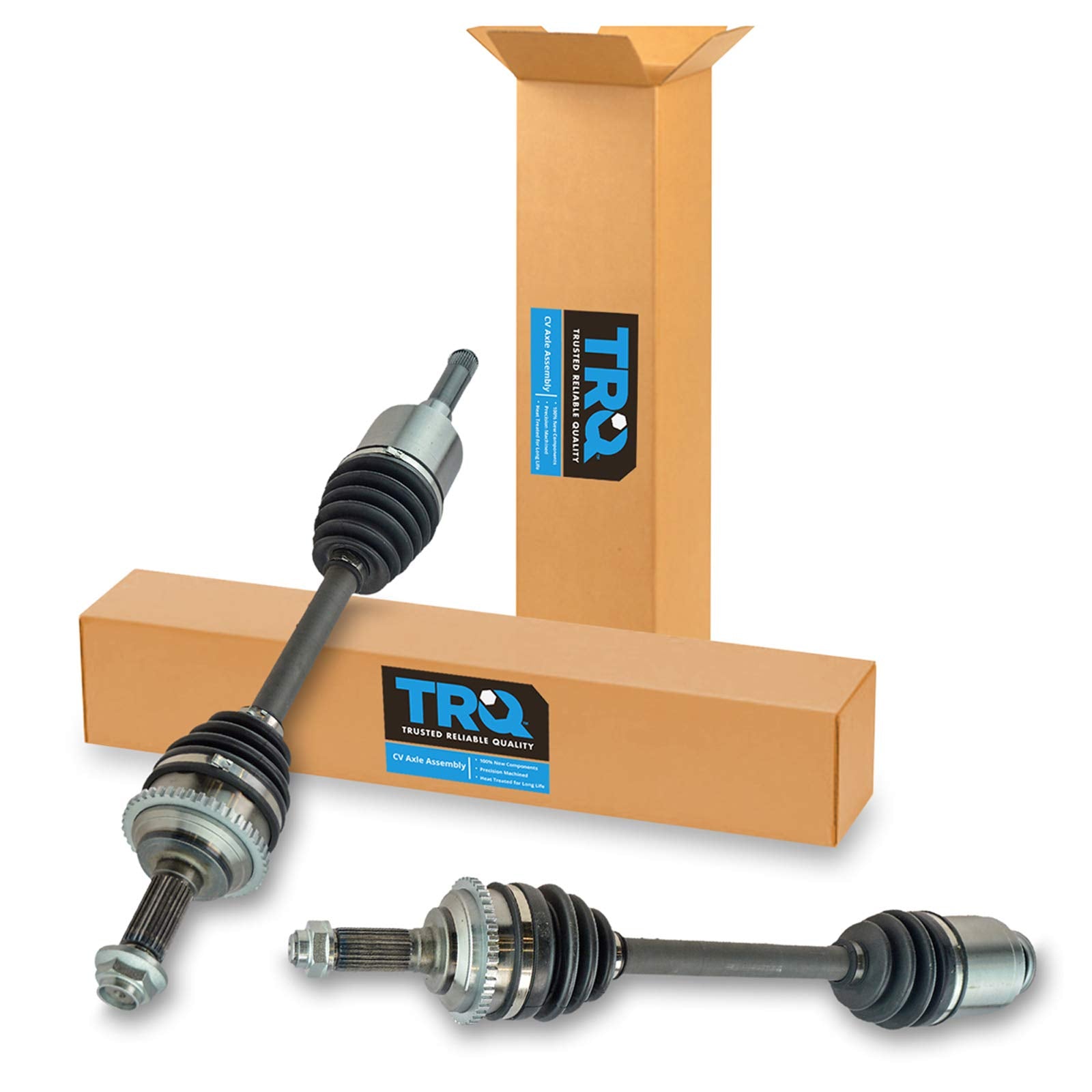 Trq Front Cv Axle Shaft Assembly Set Compatible With 2010-2012 Ford Fusion 2010-2011 Mercury Milan