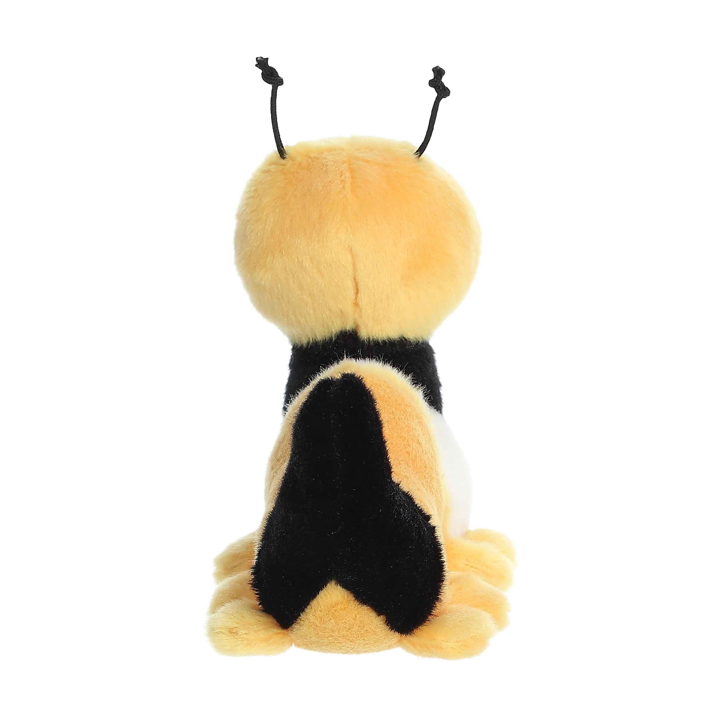Aurora Adorable Mini Flopsie Monarch Caterpillar Stuffed Animal - Playful Ease - Timeless Companions - Yellow 8 Inches