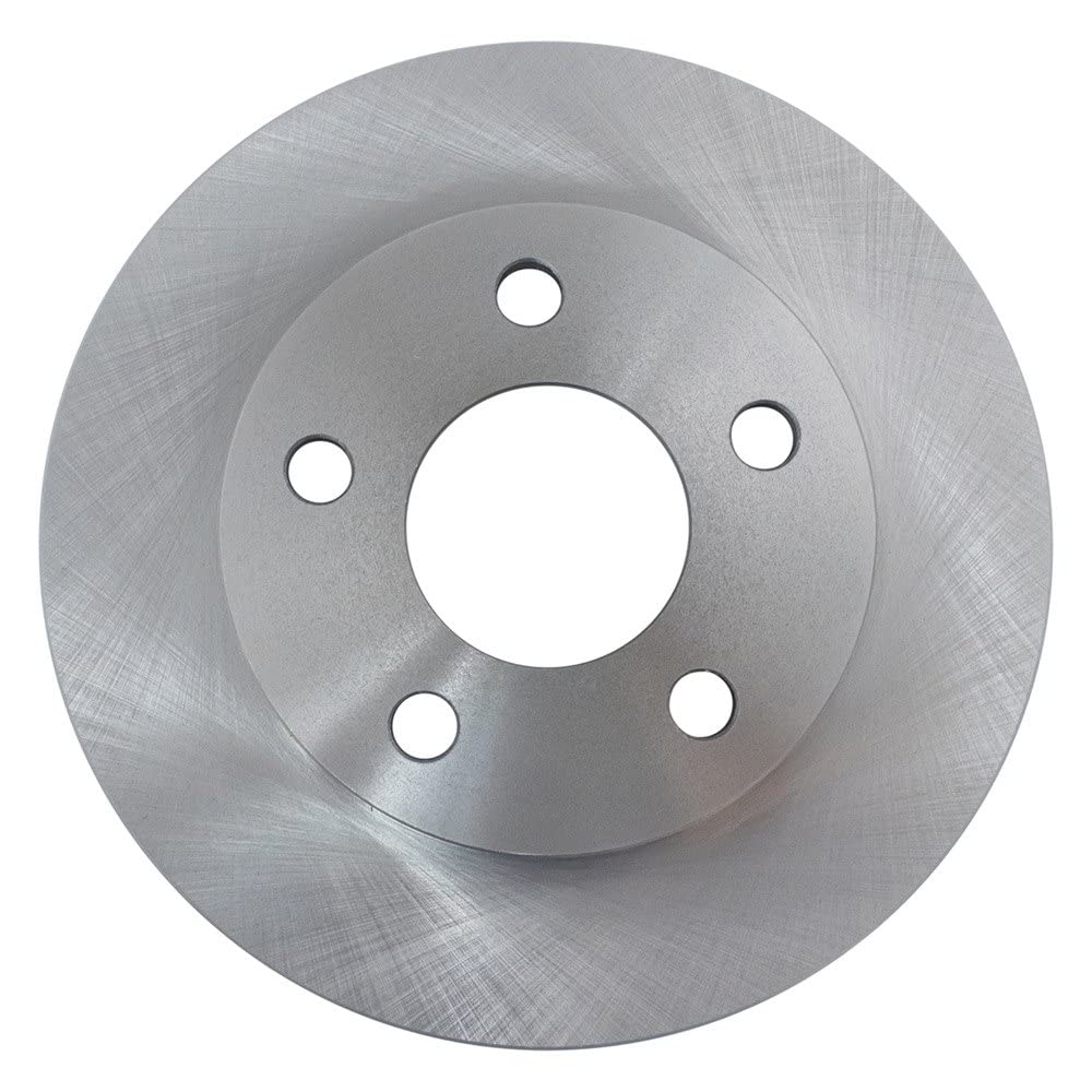 Trq Rear Brake Rotors Set Solid Compatible With 2005-2009 Buick Lacrosse 2011-2013 Chevrolet Impala 2014-2016 Impala Limited 200