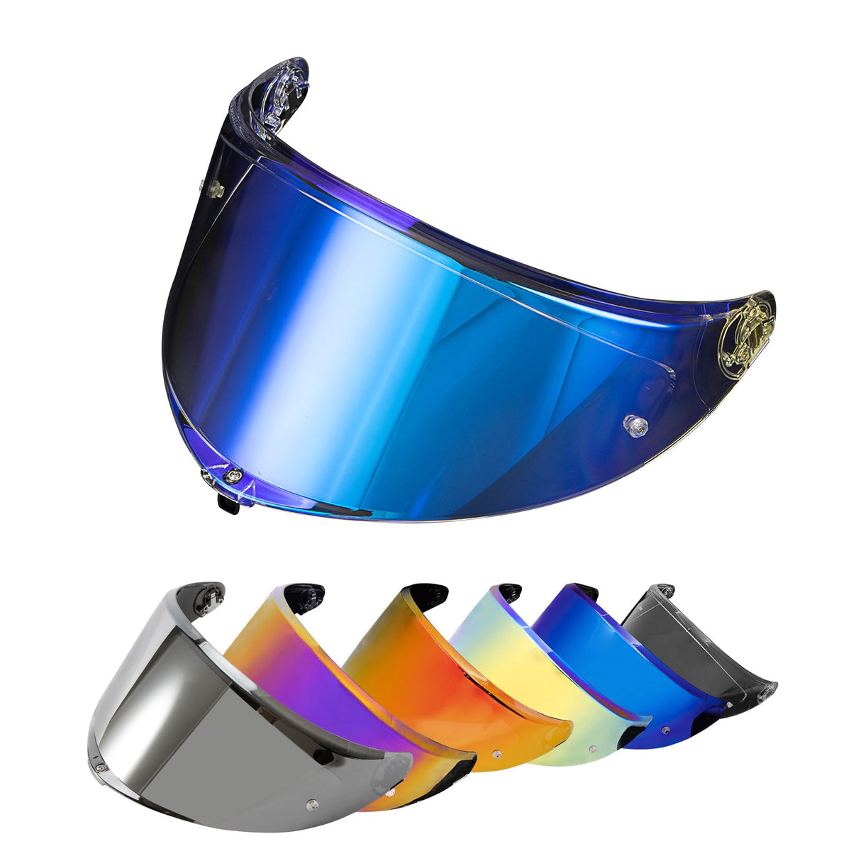 psler Helmet Visor for K6 K6s - K6 K6 s Visor Helmet Face Shield Helmet Accessories Replacement for K6 K6s,Transparent Blue