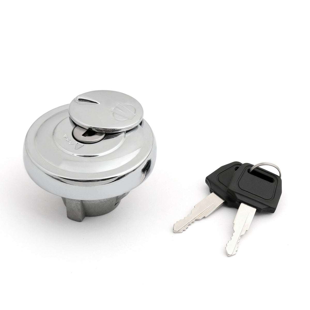 Areyourshop Fuel Gas Tank Cap With Keys For Yamaha Xvs125 Drag Star 2000-04, Xvs250/Drag Star 250/V-Star 250 2000-12, Xv1700 Roa