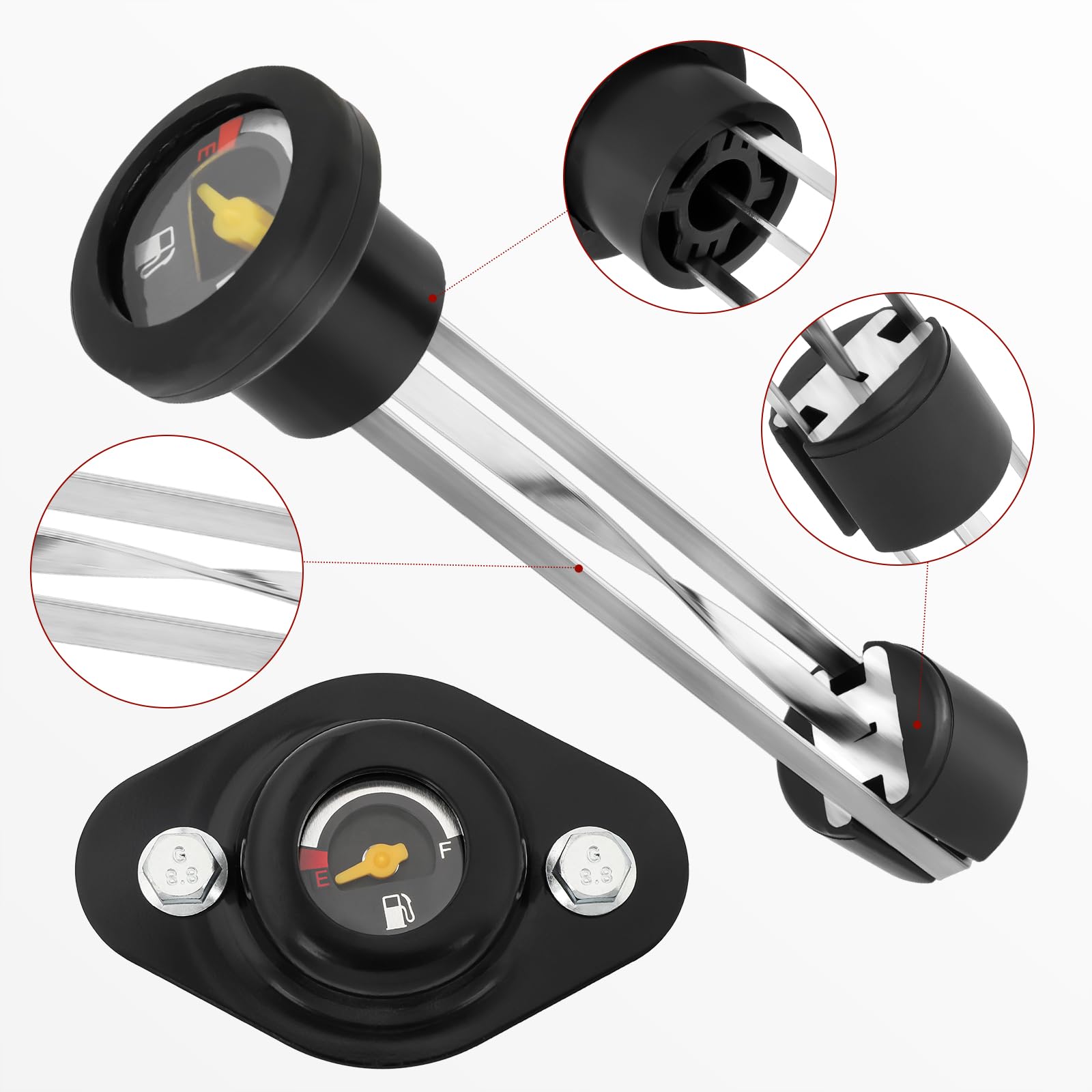 Fuel Gauge Gas Cap For Honda Foreman 400 450 1995-2004 17504-Hm7-013