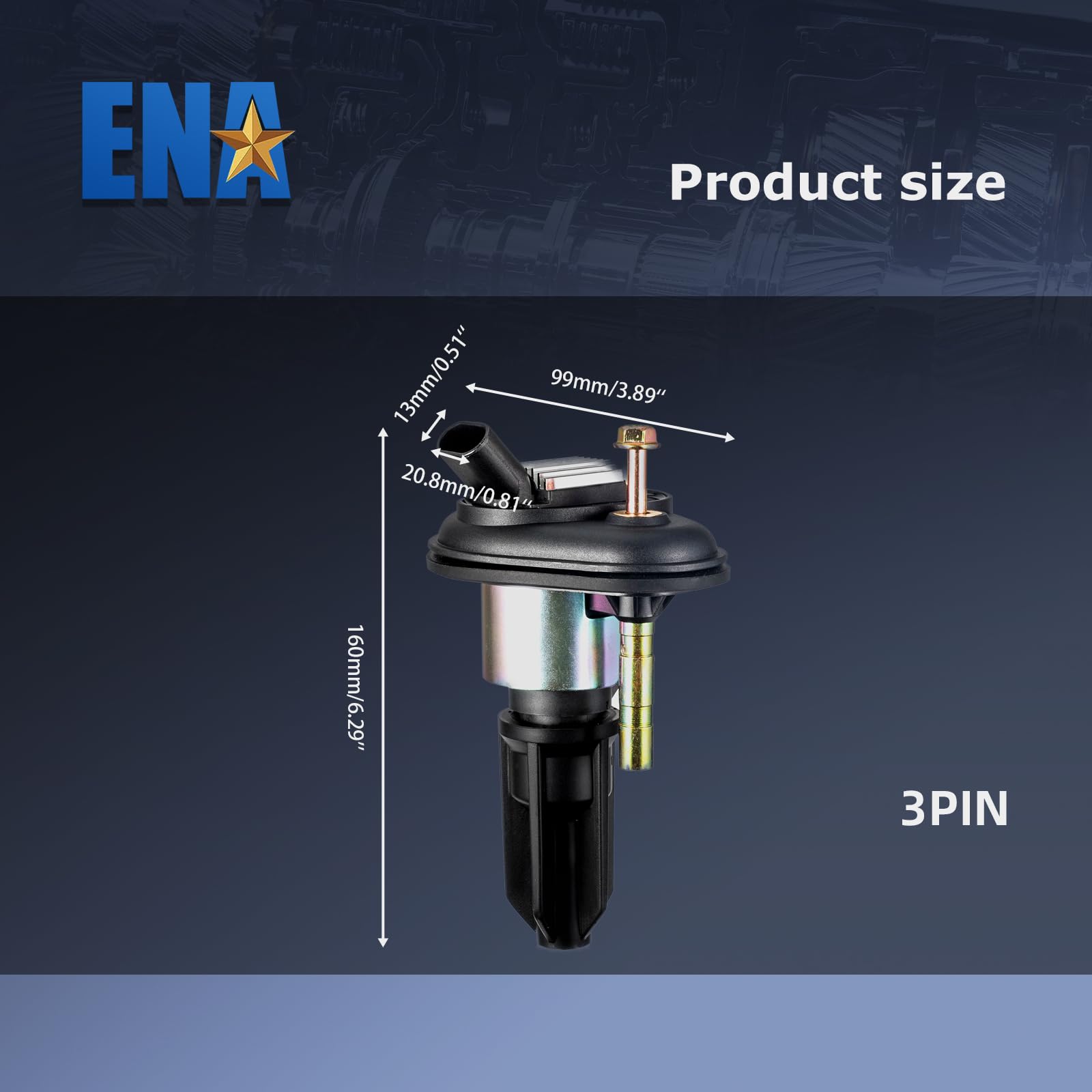 ENA Ignition Coil Pack Compatible with Chevrolet GMC Isuzu Hummer Saab Buick Trailblazer Envoy Rainer Colorado Canyon Ascender i-280 i-290 i-350 9-7x H3 2.8 2.9 3.5 4.2 Replacement for UF303 C1395