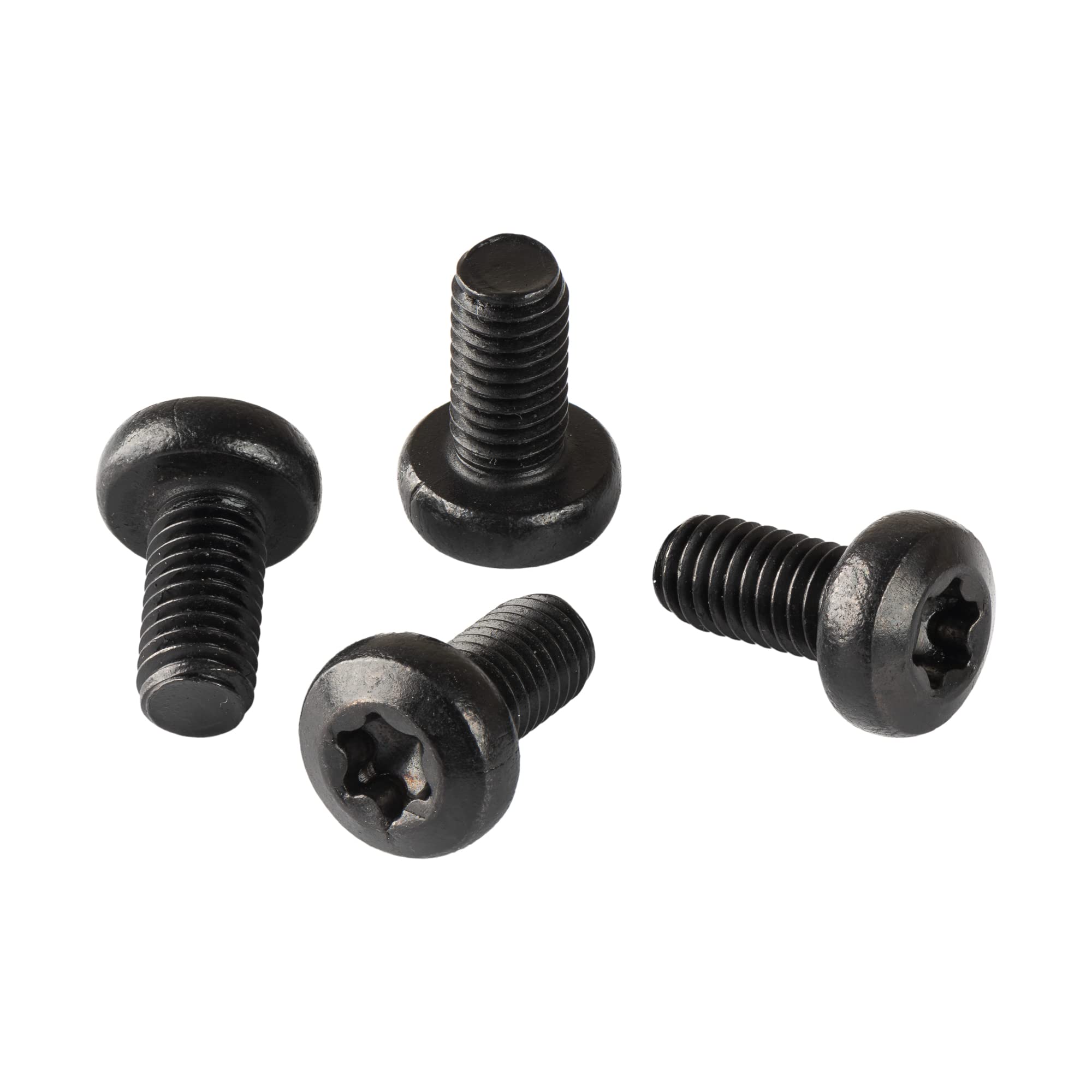 Black License Plate Screws For Tesla Model 3, Model Y, & Bmw (4 Pack) M5-0.8 X 10Mm Security T25 Drive Head 18-8 Stainless Steel