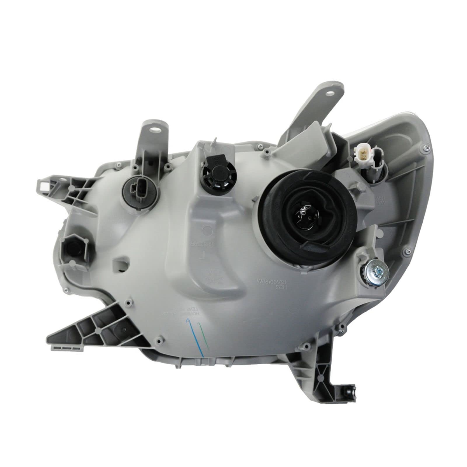 Trq Driver & Passenger Side Headlight Assembly Set Headlights Driver & Passenger Side Compatible With 2012-2015 Toyota Tacoma To