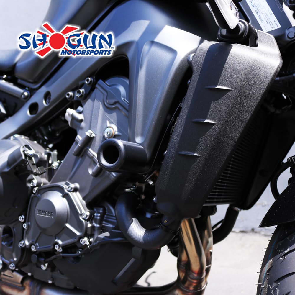 Shogun Yam Mt-09 Mt09 Mt 09 Sp 2021 2022 2023 No Cut Black Frame Sliders 750-6449 - Made In The Usa