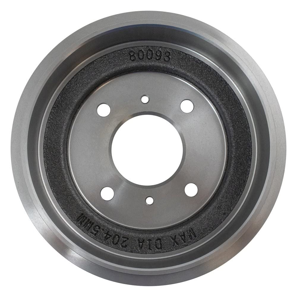 Trq Rear Brake Drum Pair Set For 2000-2006 Nissan Sentra