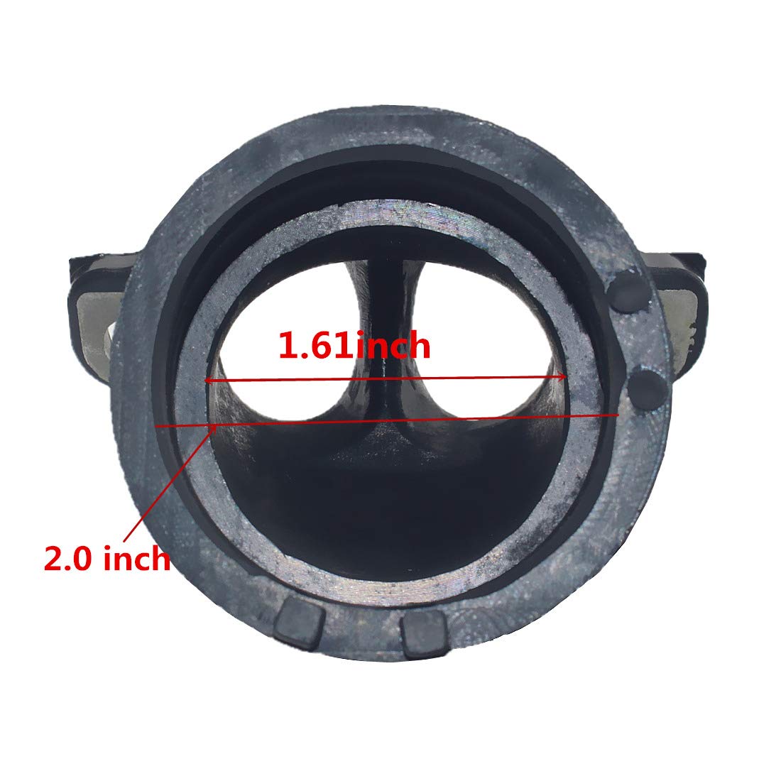 Pedro A Bailey 1253527 Intake Manifold Boot For Atv Utv Polaris Ranger Sportsman 700 2004-2009 Throttle Body Adapter Polaris 1253527