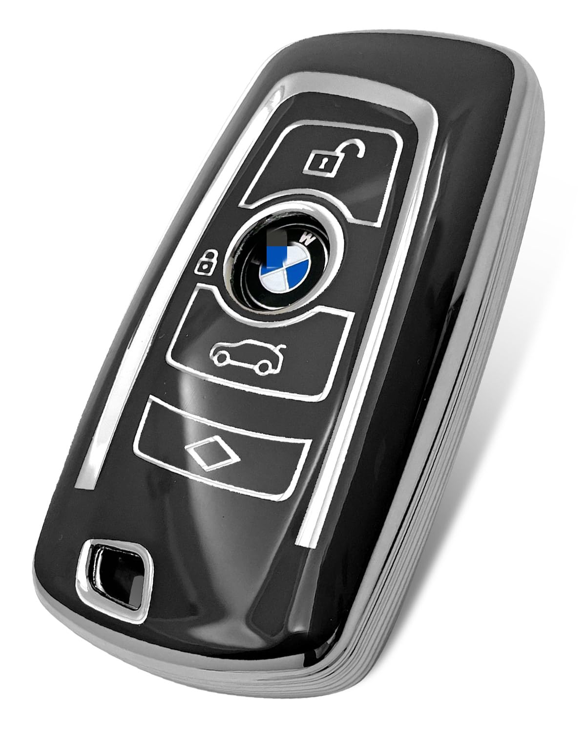 Haoyoumei Suitable For Bmw Key.Advanced Soft Tpu Key Case Is Compatible With 1 X1 X3 2 X4 4 X5 5 X6 M5 M6 6 7 F20 3 Gt3 Gt5 Key