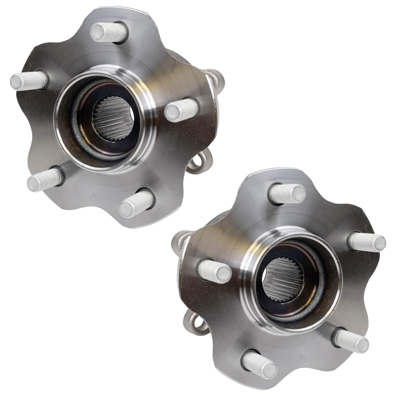 Trq Rear Wheel Hub Bearings Assembly Set Compatible With 2013 Infiniti Jx35 2014-2019 Qx60 2019-2021 Nissan Altima 2015-2019 Mur