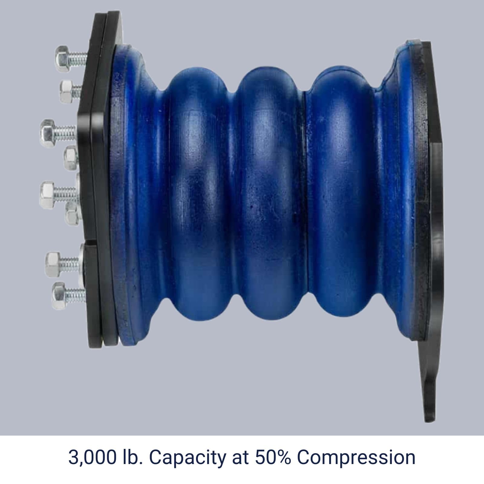 SuperSprings SSR-203-40-2 | SumoSprings Rear for Chevrolet Silverado 2500|3500, GMC Sierra 2500|3500, blue