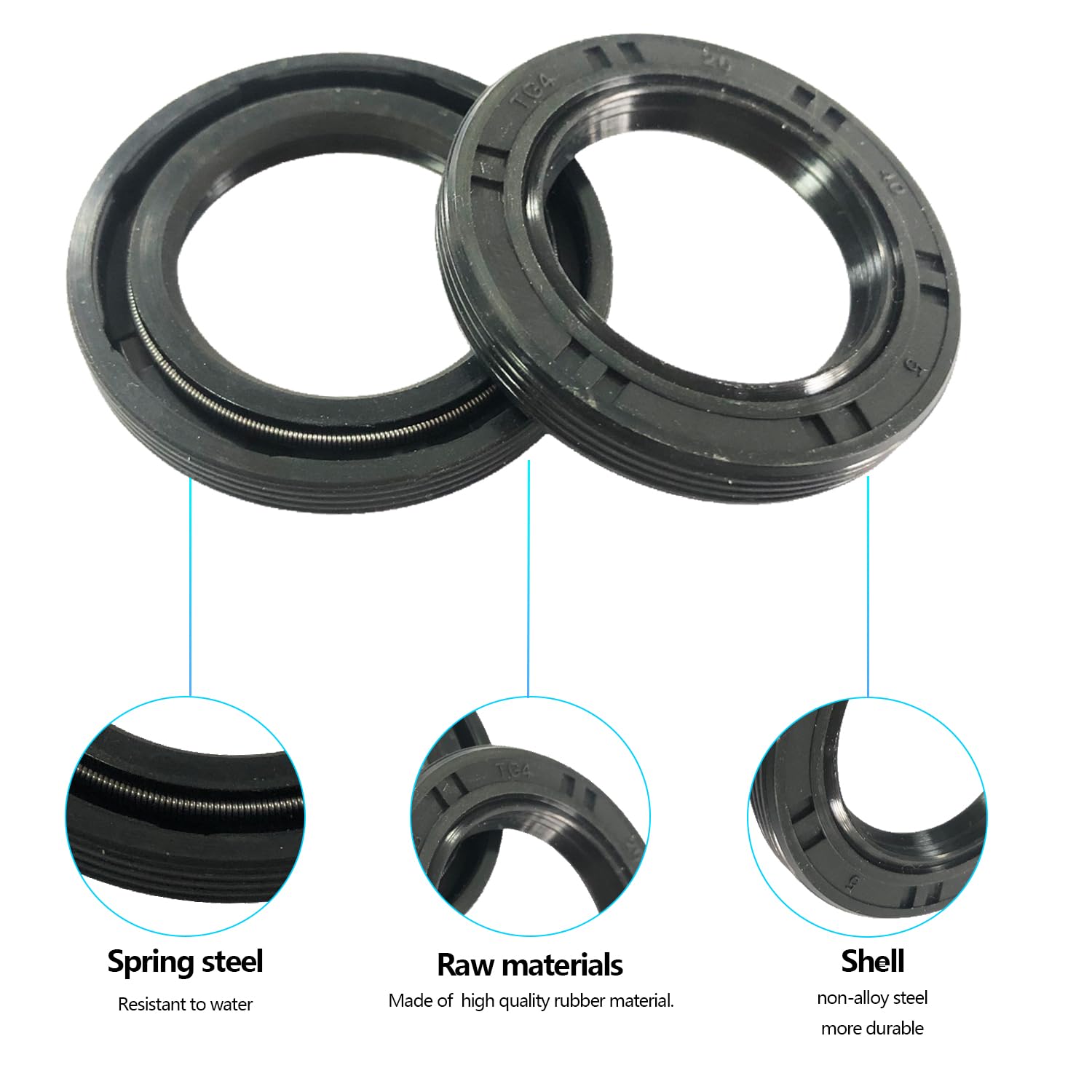 Biglknm Swingarm Bearing Seal Kits & Bolts & Lock Nuts & Cap Rebuild Kit For Recon 250 Trx250 Trx250Te Fourtrax 300 Trx300 Ranch