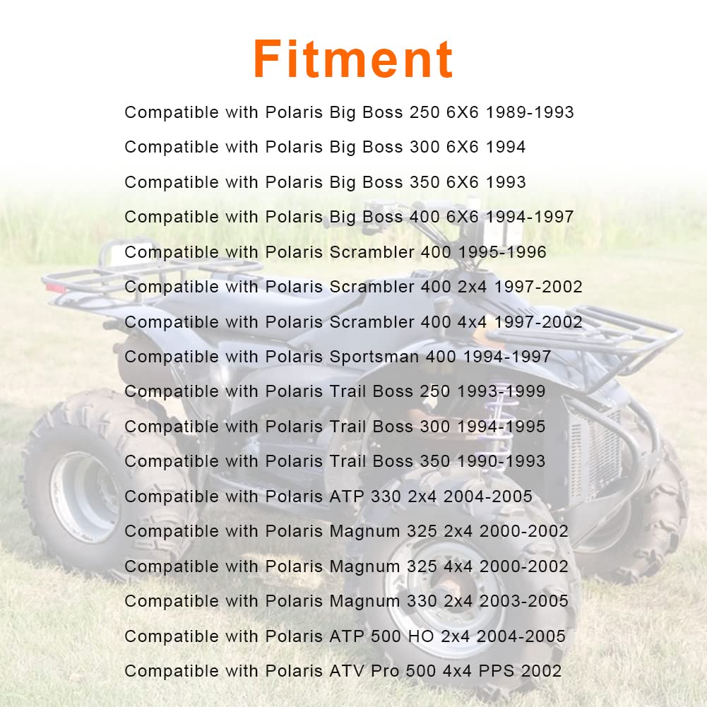 Waterwich Starter Solenoid Relay Compatible With Polaris Sportsman 500 400 Ho Magnum 330 2002 2003 2004 2005