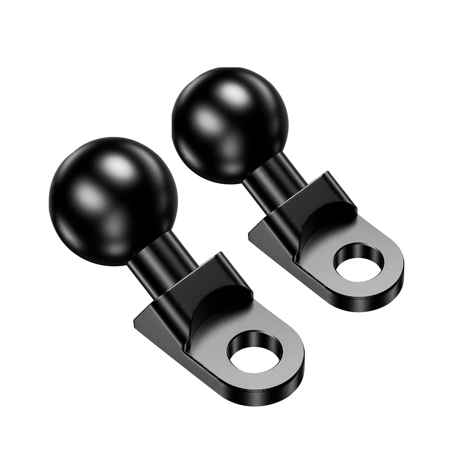 Sptchapn 1'' Aluminum Alloy Mount Base Handlebar Bracket Accessories With 1'' Ball Head And 10Mm Mounting Holder Compatible With