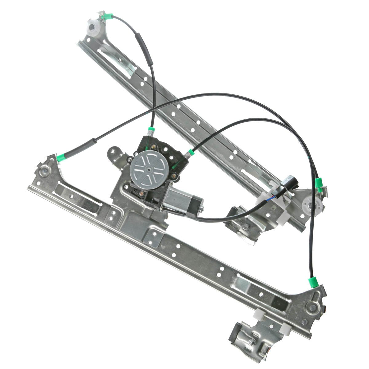 YHTAUTO Front Passenger Side Power Window Regulator With 2-Pin Motor Assembly for Chevy Trailblazer & GMC Envoy & Buick Rainier 
