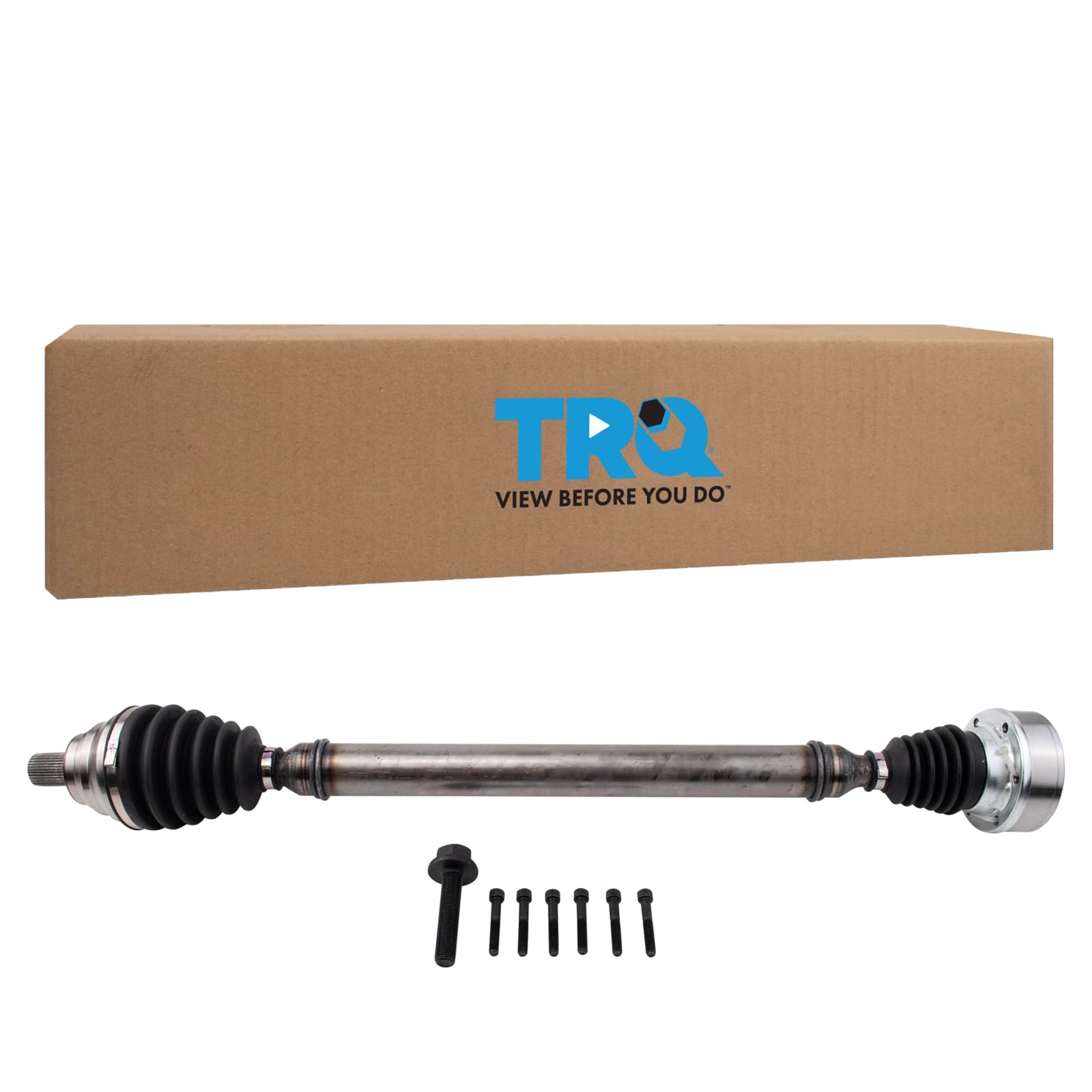 Trq Front Right Cv Axle Shaft Assembly Passenger Side Compatible With 2005-2015 Volkswagen Jetta 2012-2014 Beetle