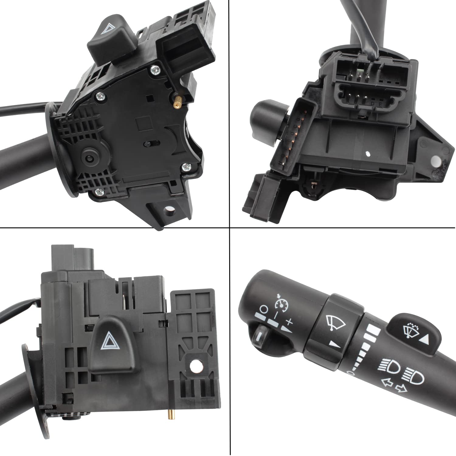 Multi-Function Combination Turn Signal Switch Compatible With 2002-2009 Trailblazer Escalade Envoy, 03-06 Silverado Tahoe Sierra Yukon, Replaces# 12450067, D6299A, Sw3792, Cbs1149