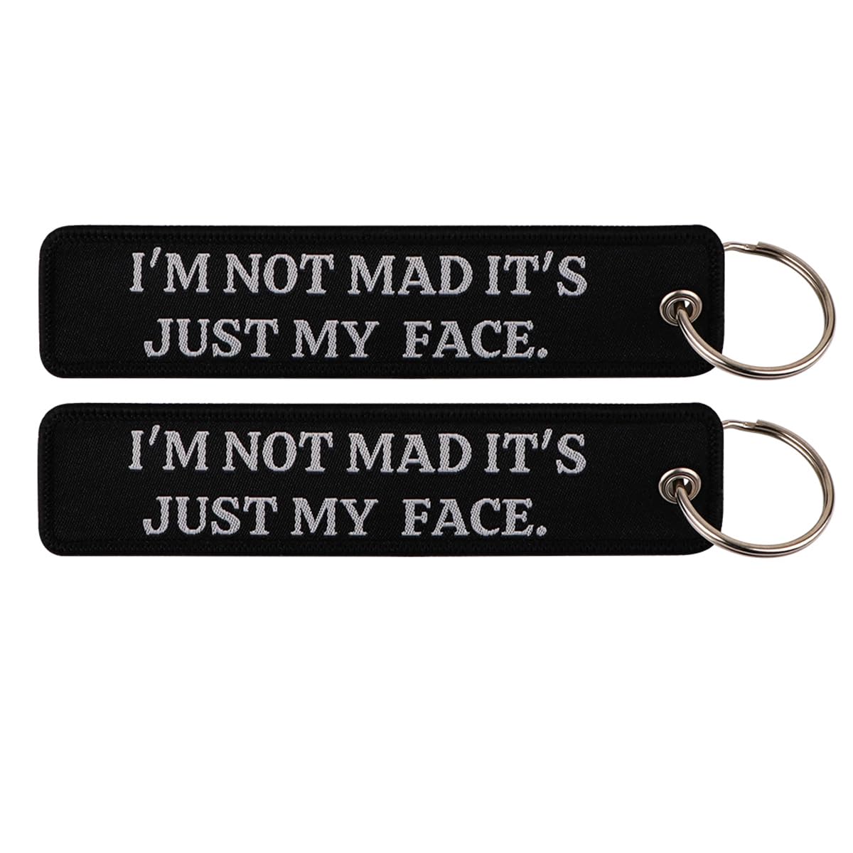 beemorita 1 Pack Motorcycle Keychains Jet Tag Durable Double Side Key Tag Ring for Motorcycles, Scooters, Cars Key Chains and Gi