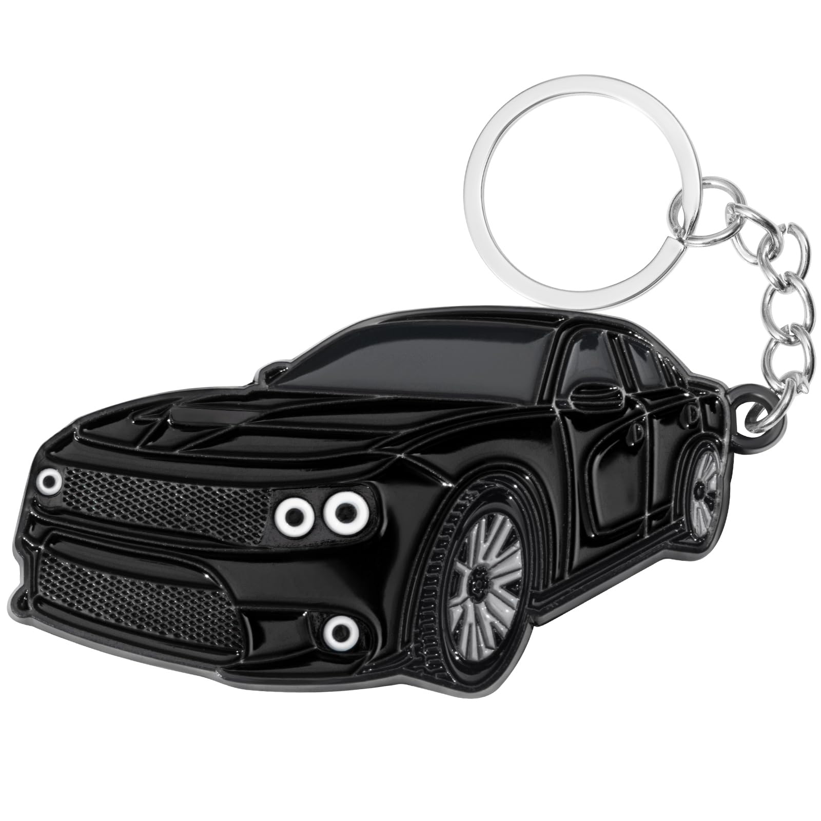 zuxiaoyaya for Charger Keychain Accessories-Fob Cover Cool Mods compatible with Dodge Charger SRT 392 Black