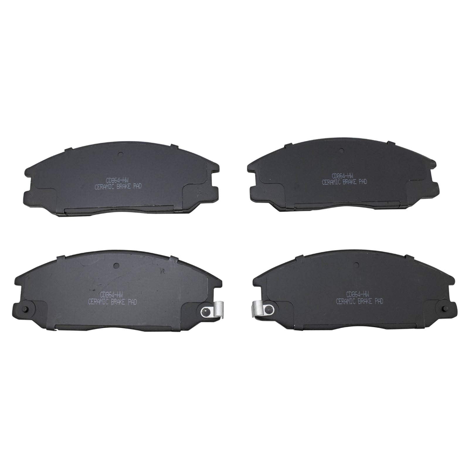 TRQ Front Brake Pads Ceramic Compatible with 2001-2006 Hyundai Santa Fe 2001 XG300 2002-2003 XG350 2002-2005 Kia Sedona 2003-200