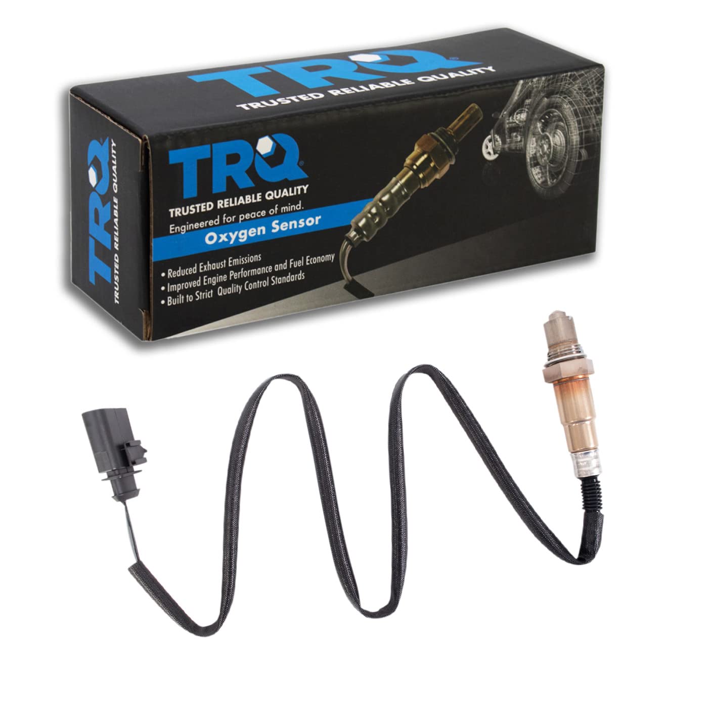 Trq Downstream Right O2 Oxygen Sensor Fits 2019-2021 Audi Volkswagen