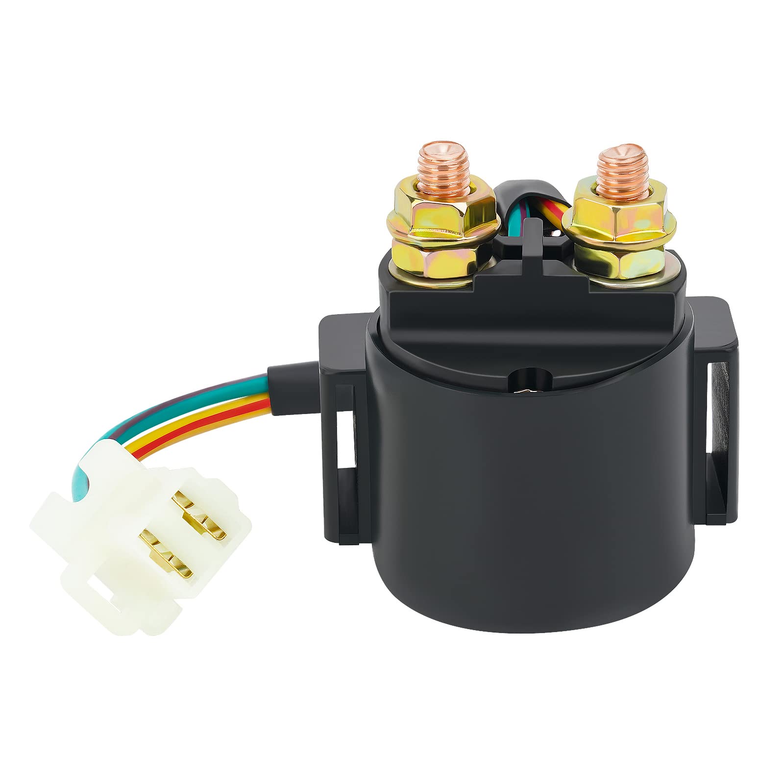 Ahl Starter Solenoid Relay For Yamaha Grizzly 600 Yfm600 595Cc Engine 1998 1999 2000 2001/Yfm400 Kodiak 400 1993-1999/Ttr250 Ttr 250 1999-2006 / Yfm350 Warrior 350 1987-2004 / Fj600 1984 1985