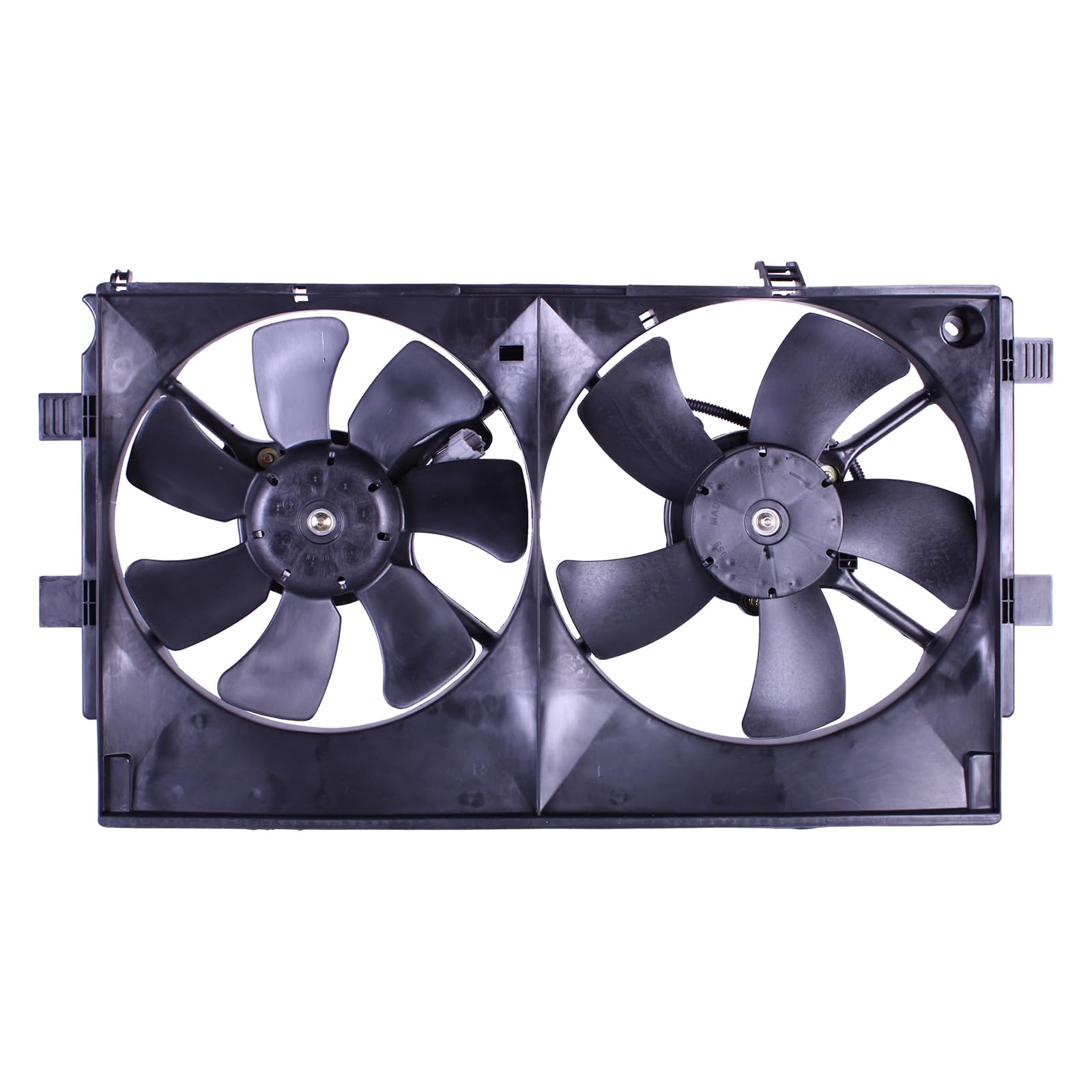 TYG Upgraded Cooling Fan Assembly for 2008-2017 Mitsubishi Lancer/Lancer Evolution 08-15/ Lancer Sportback 09-17 2.0L Turbo | Ra