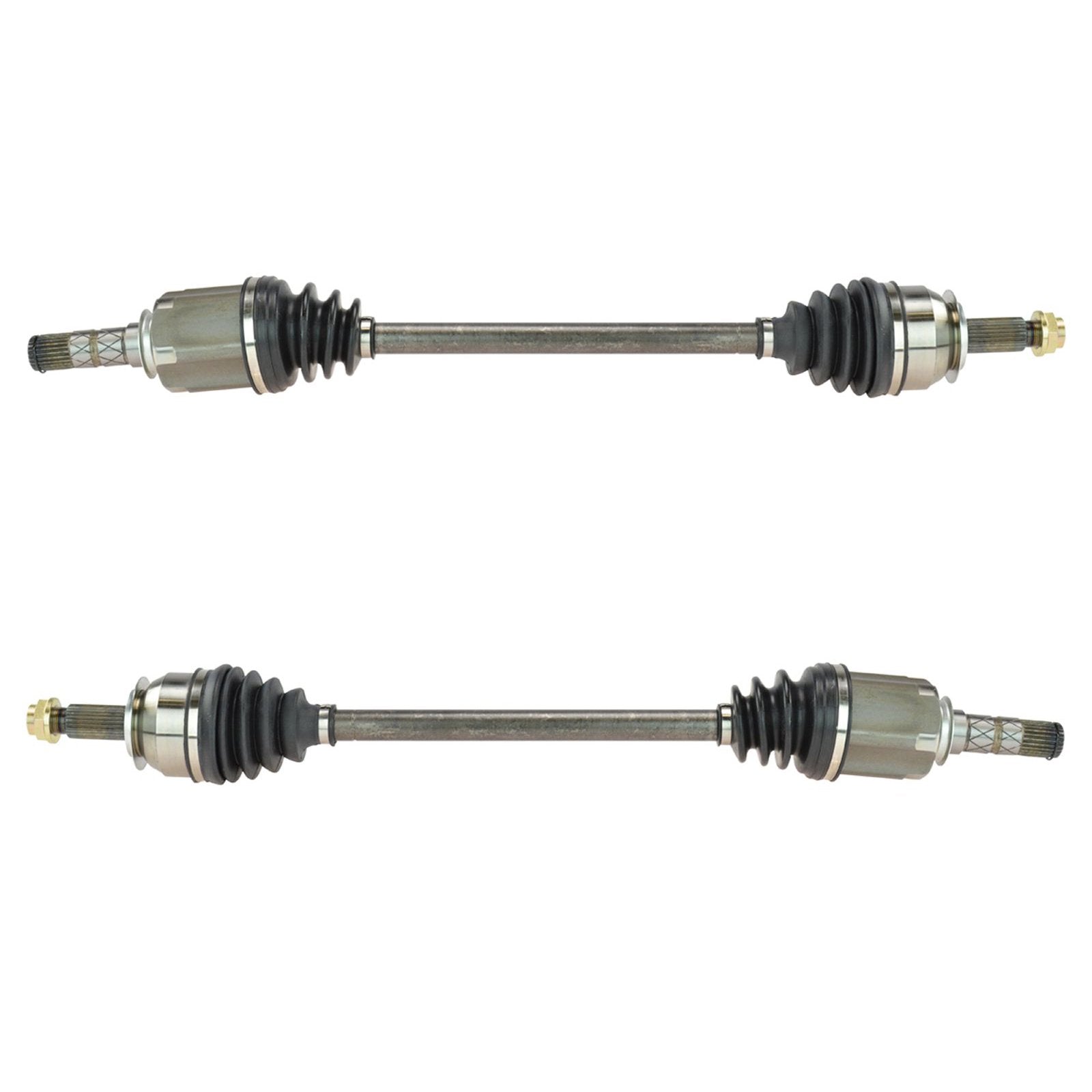 Trq Front Cv Axle Shaft Assembly Set Compatible With 2008-2015 Subaru Impreza 2005-2009 Legacy Outback