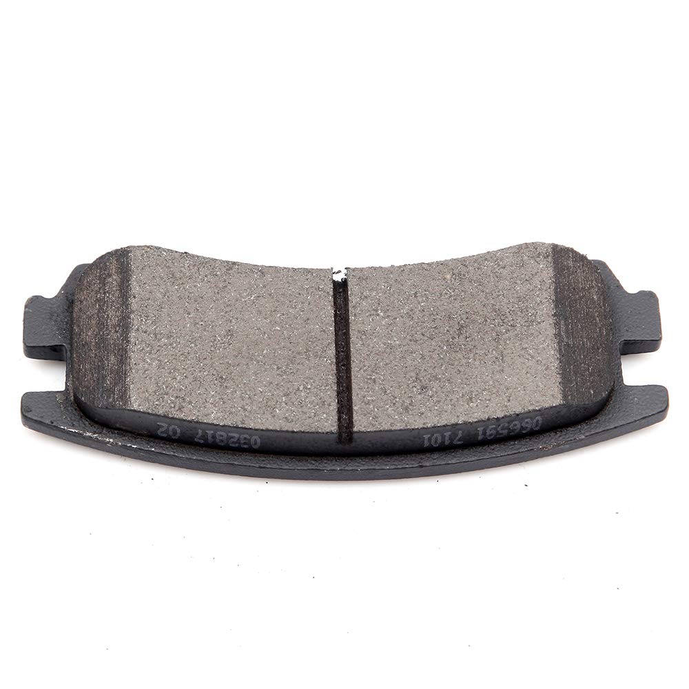Cciyu D698 D727 Front Rear Ceramic Brake Pads Kits 8Pcs Fit For 1999-2004 For Oldsmobile Alero,1999-2005 For Pontiac Grand Am