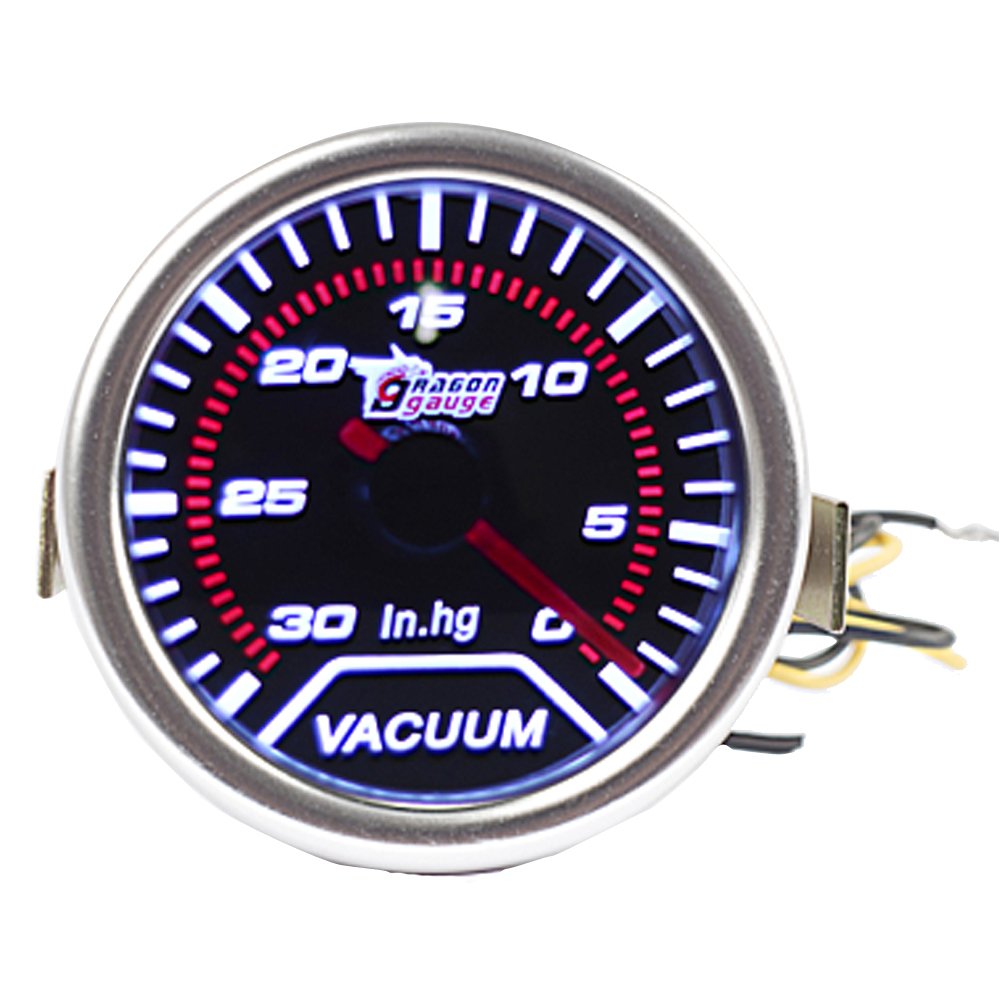 Esupport Car 2'' 52Mm Turbo Vacuum Gauge Meter Automotive Universal