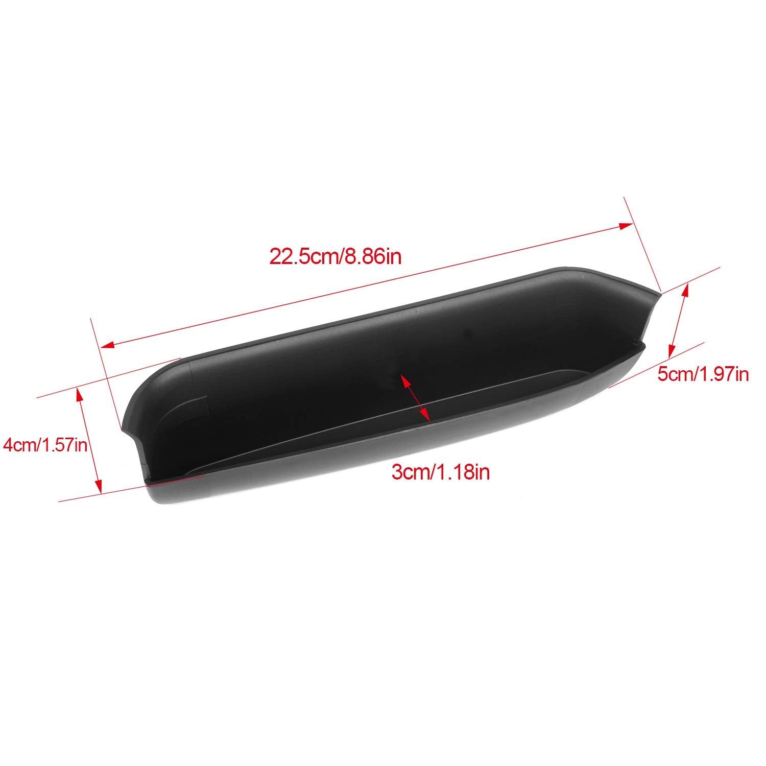 Jecar For Jeep Renegade Grab Handle Storage Tray Passenger Grab Bar Storage Organizer For Jeep Renegade 2015-2023