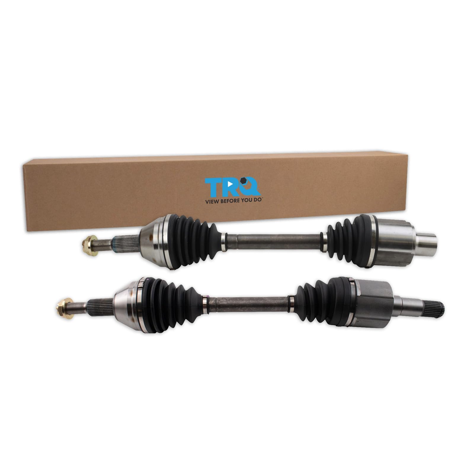 Trq Front Cv Axle Shaft Assembly Set Compatible With 2007-2008 Chrysler Pacifica