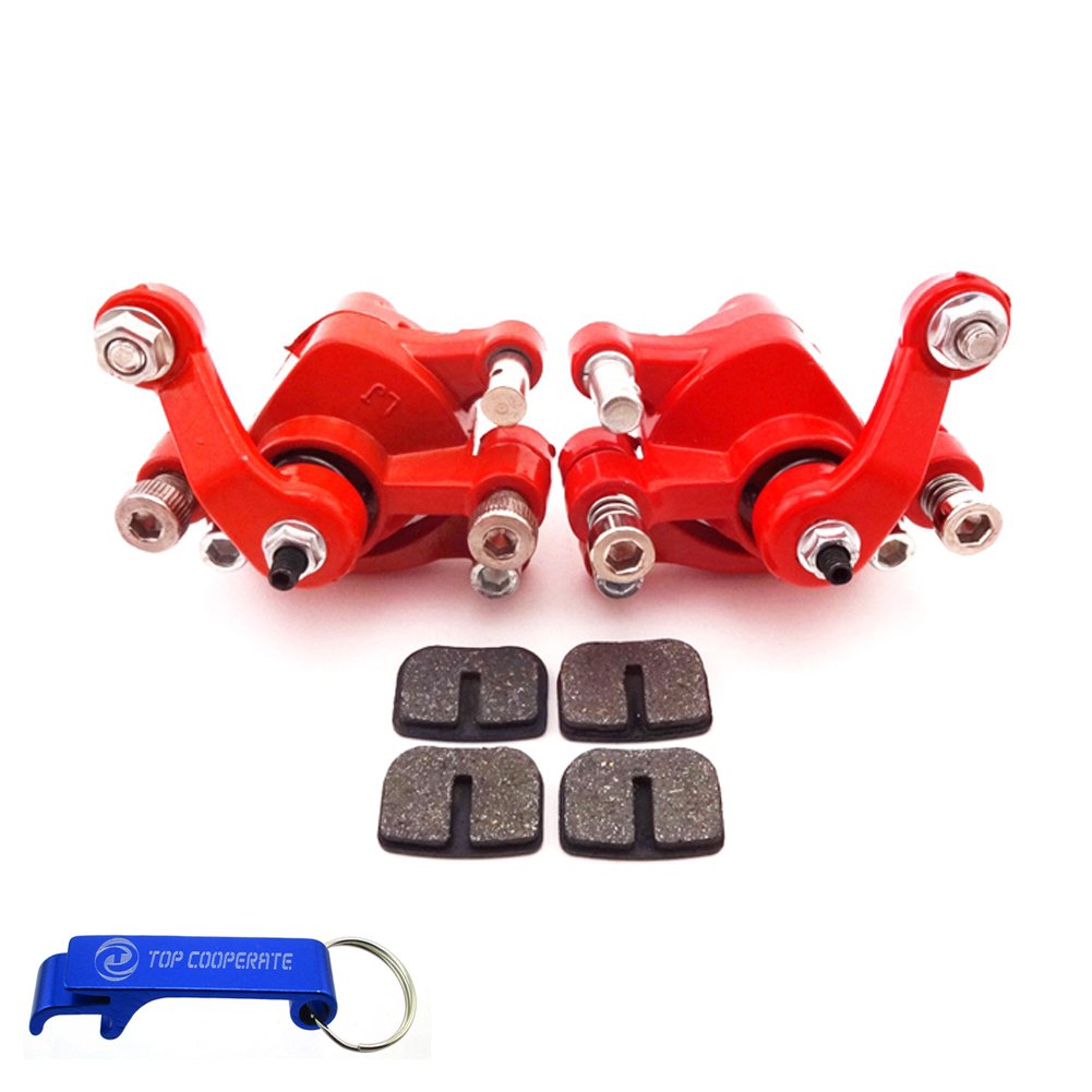 TC-Motor Front & Rear Disc Brake Caliper For 2 Stroke 47cc 49cc Pocket Bike Minimoto Mini Moto ATV Goped Scooter Kid Dirt Baby C