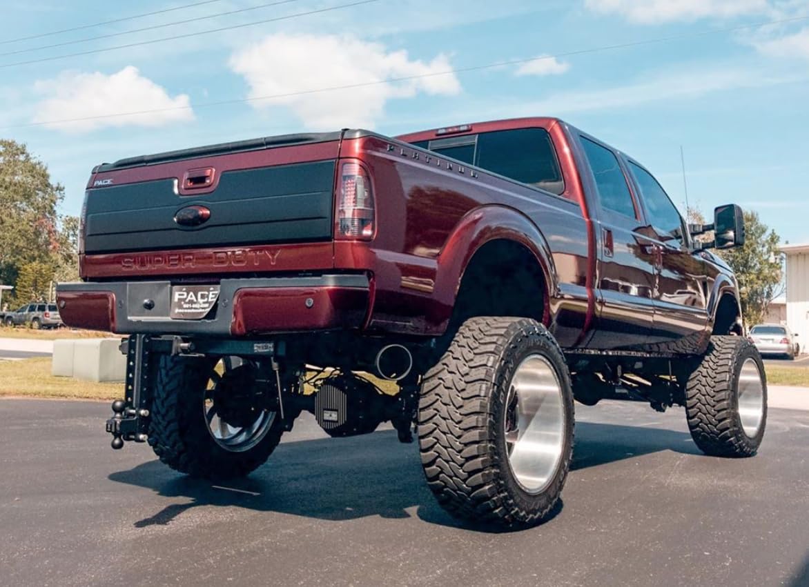 Bulletproof Hitches 2.5'' Adjustable Heavy Duty Trailer Hitch (22,000Lb Rating) - 12'' Drop/Rise Trailer Hitch With 2'' & 2-5/16